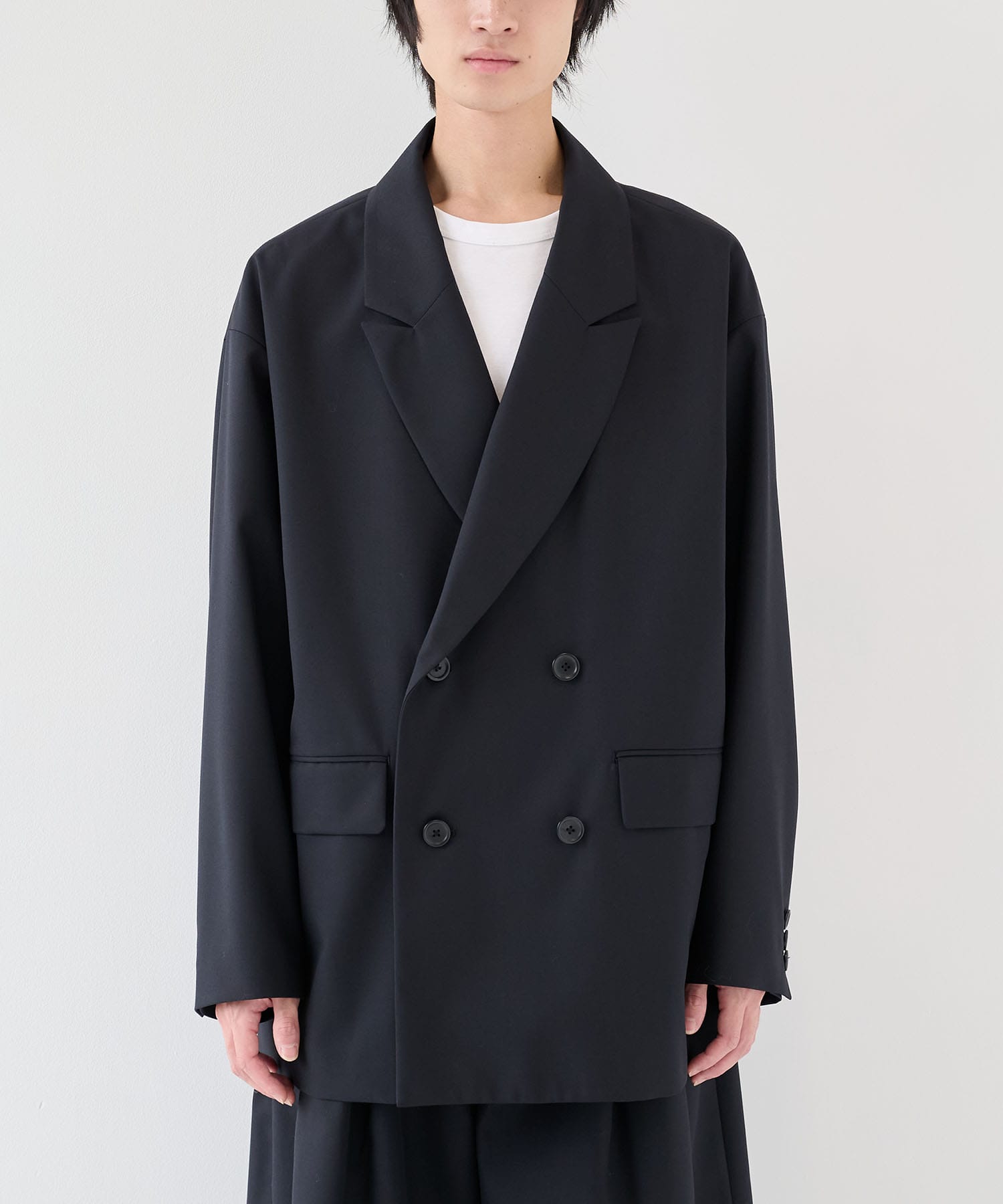 T/W Saxony Double Breasted Jacket COOTIE PRODUCTIONS