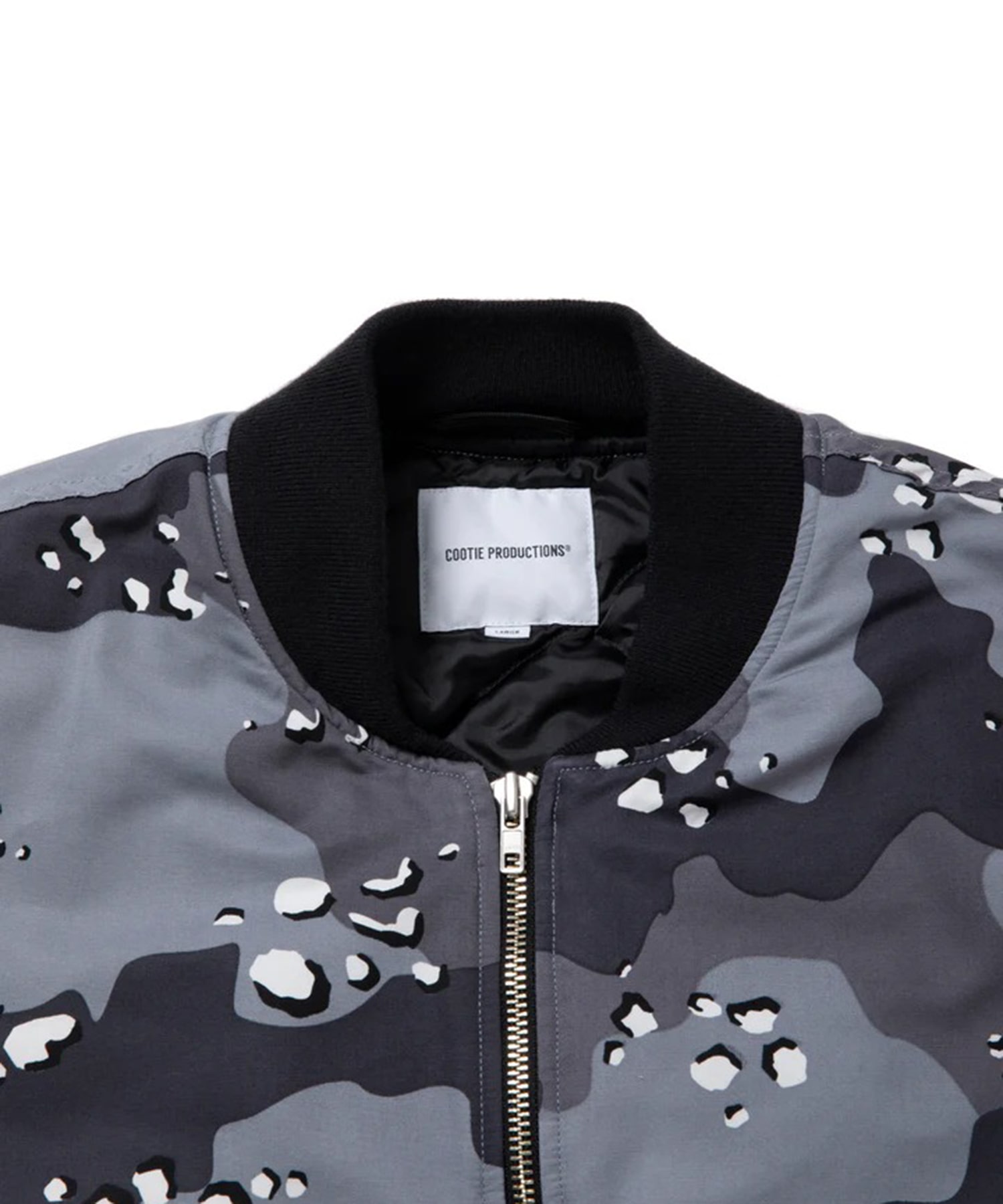 Camouflage Padded Bomber Jacket COOTIE PRODUCTIONS