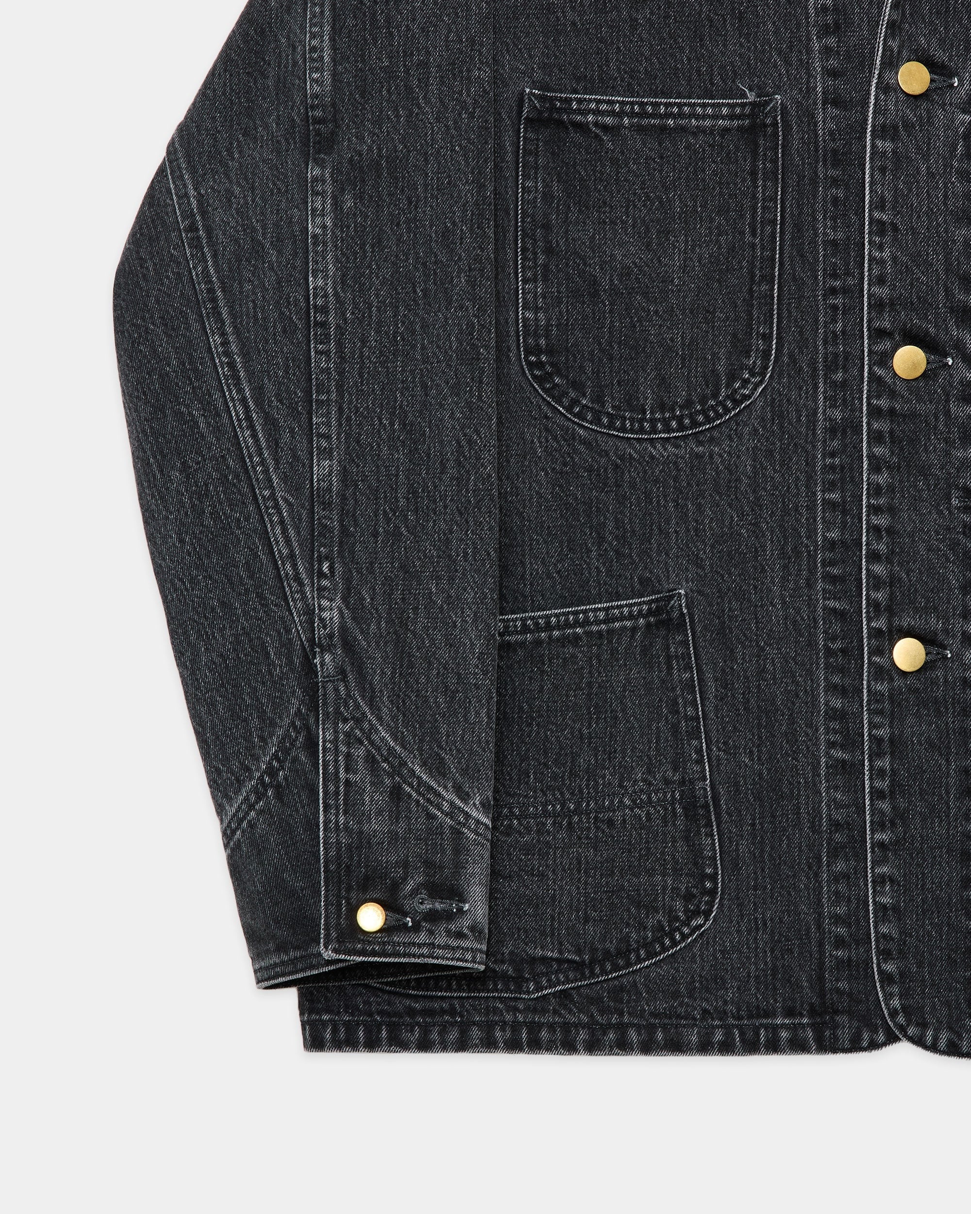 オーガニックコットン 13.5oz セルビッチデニム / カバーオールジャケット MARKAWARE/marka