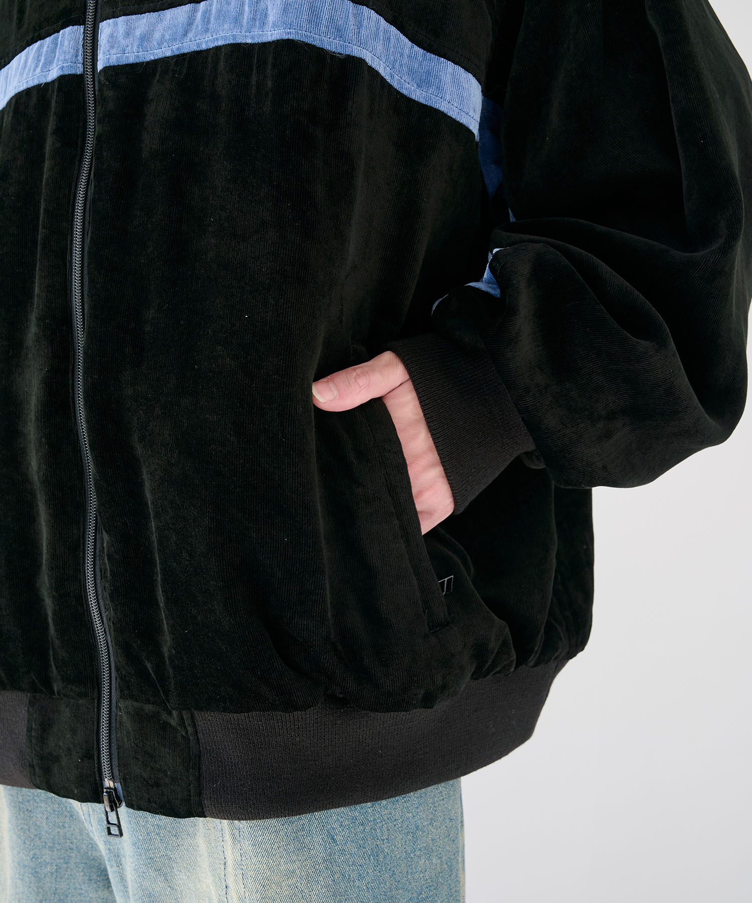 Velvet 90s Line Jacket BASICKS