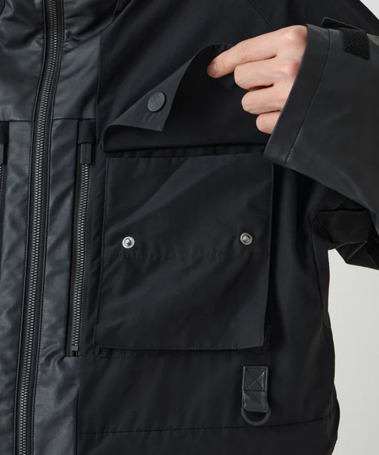 WINDSTOPPER ZIP OFF MOUNTAIN PARKA White Mountaineering