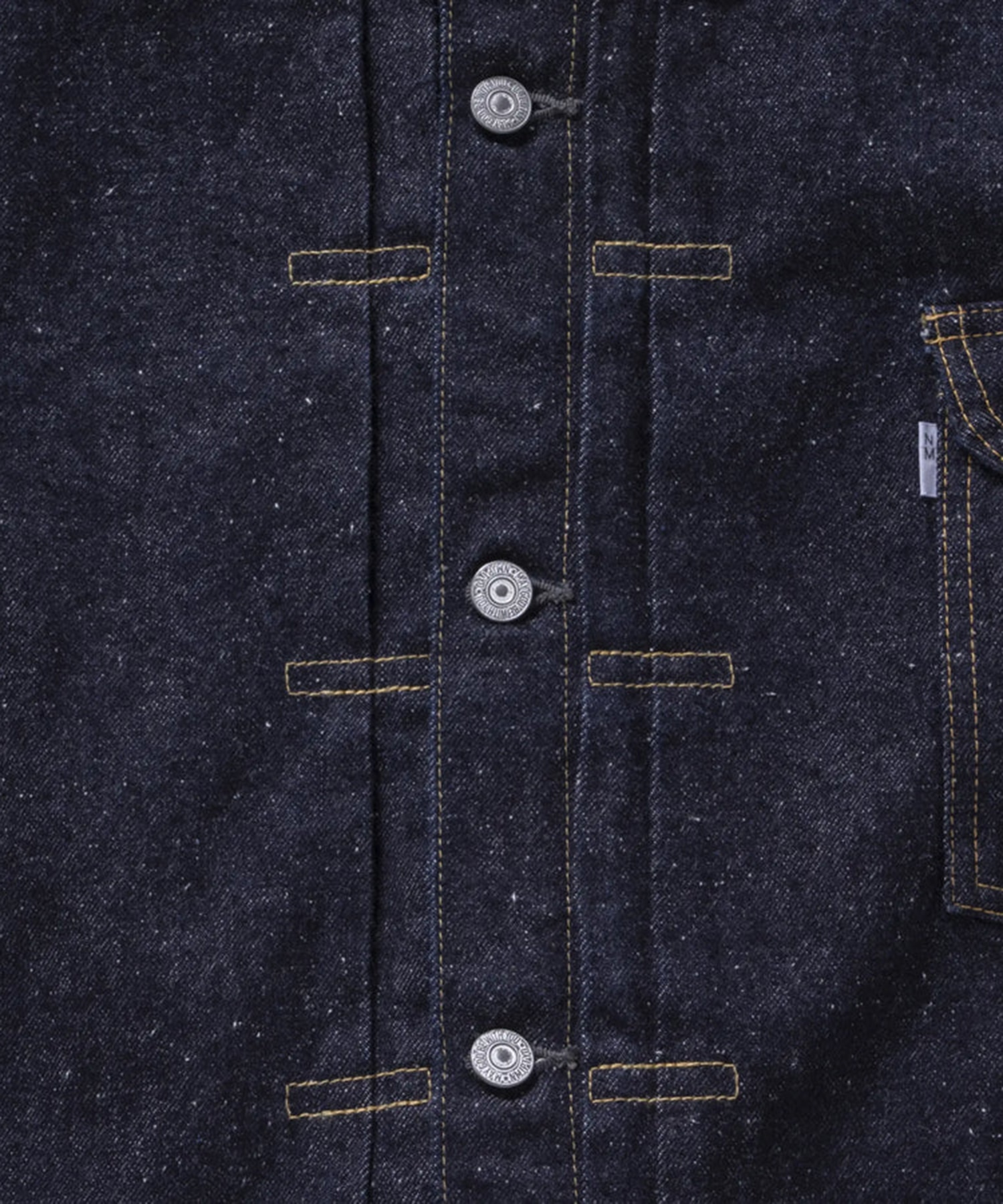 LV T-BACK DENIM JACKET BLEACH ONE-WASHED New Manual