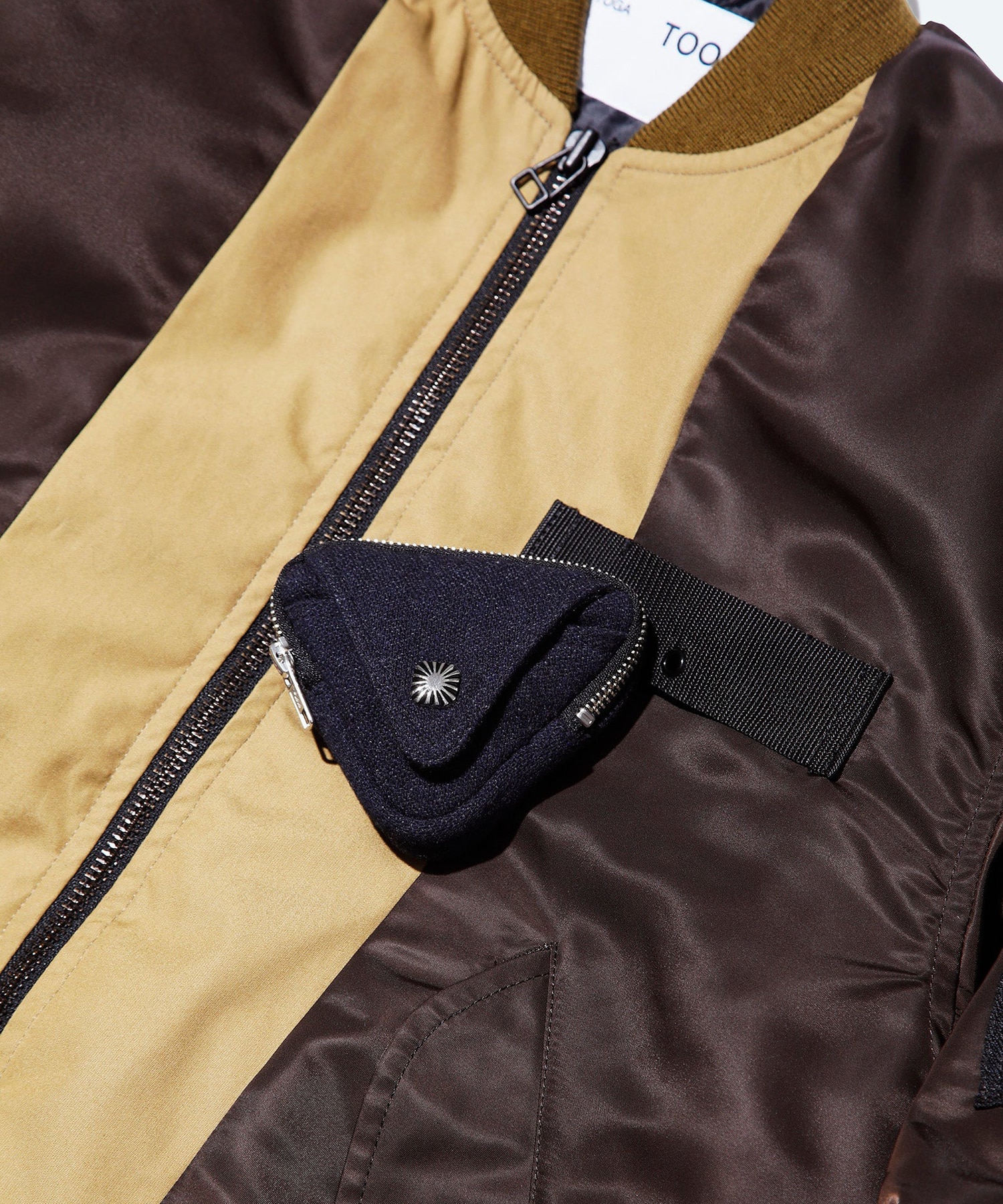 Nylon twill blouson TOGA VIRILIS