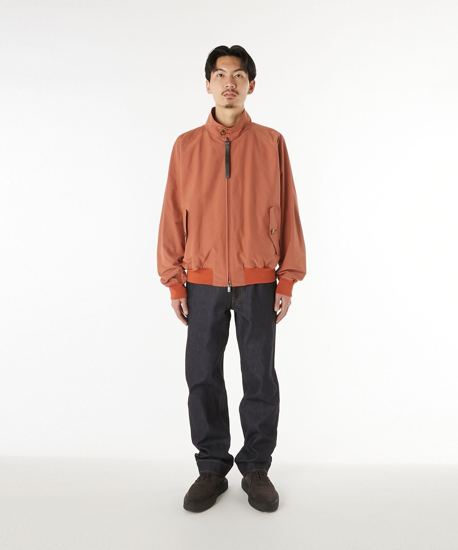 ×BARACUTA 2252-BL80-045 STAND BLOUSON N.HOOLYWOOD