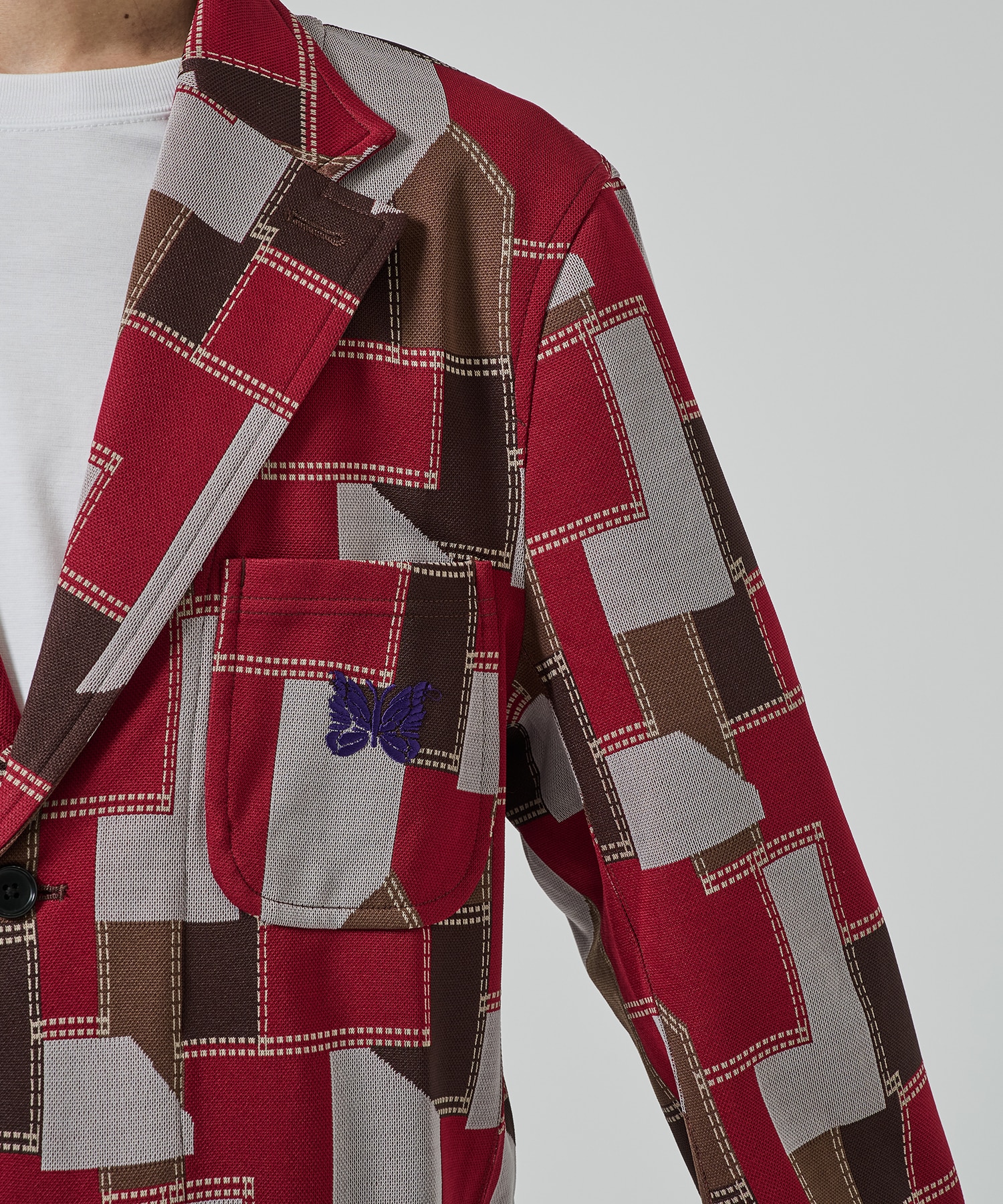 2B Jacket - Poly Jacquard NEEDLES