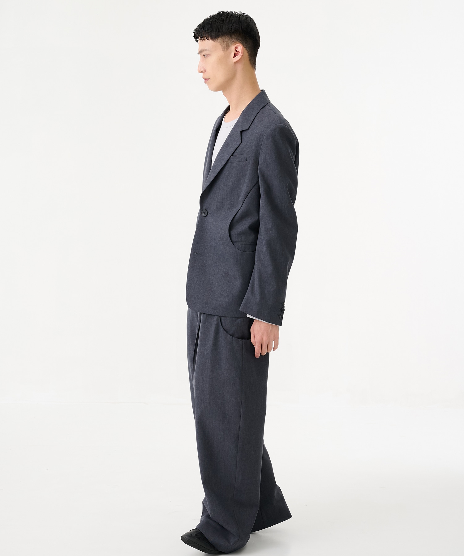 SINGLE-BREASTED BLAZER NVRFRGT