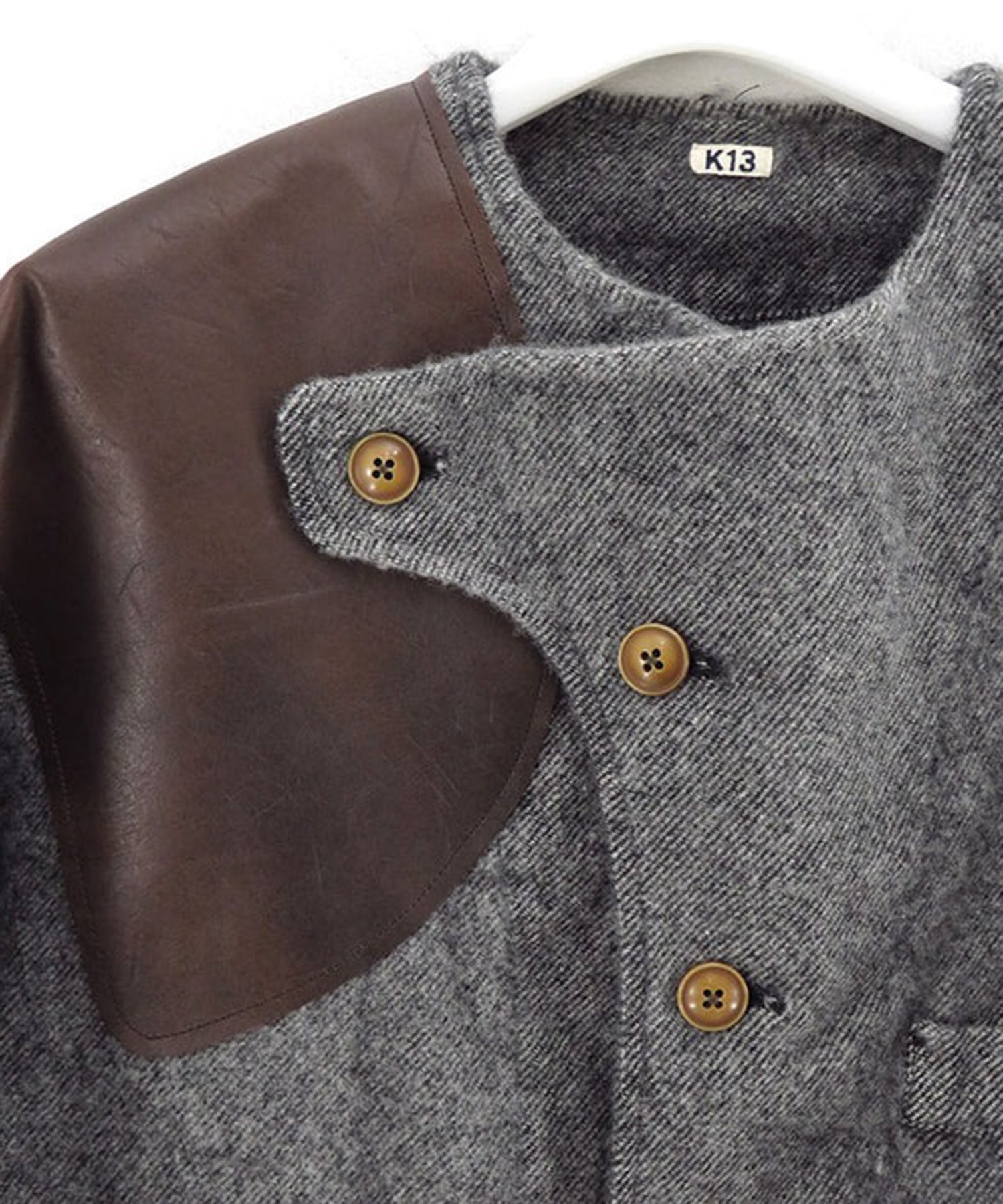 Asymmetric jacket KHOKI