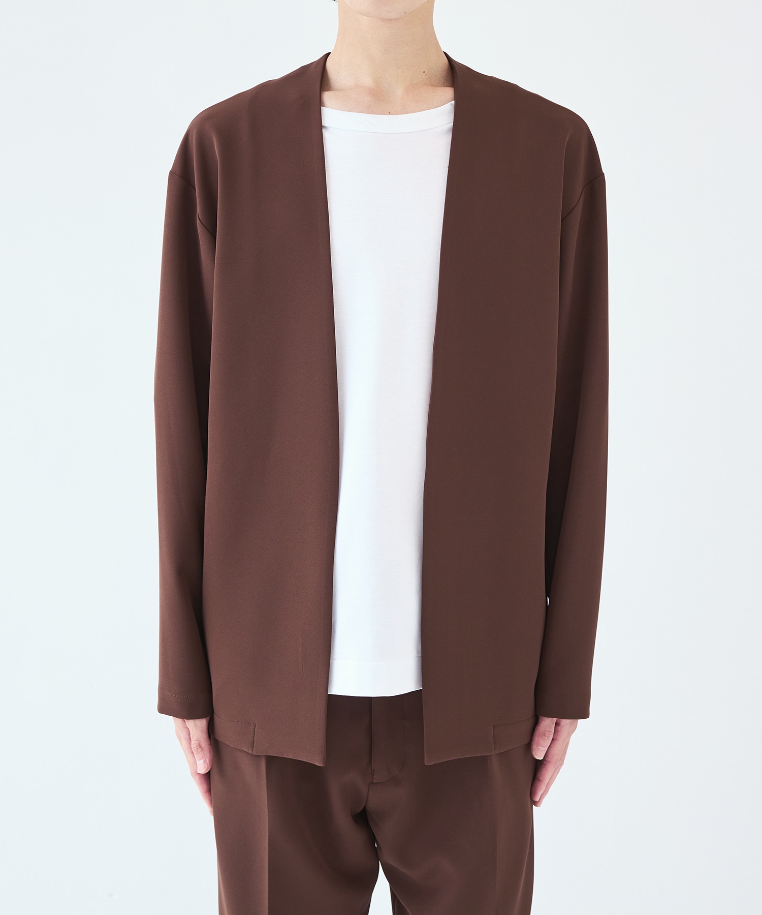 ドリームジャージーノーカラージャケット STUDIOUS