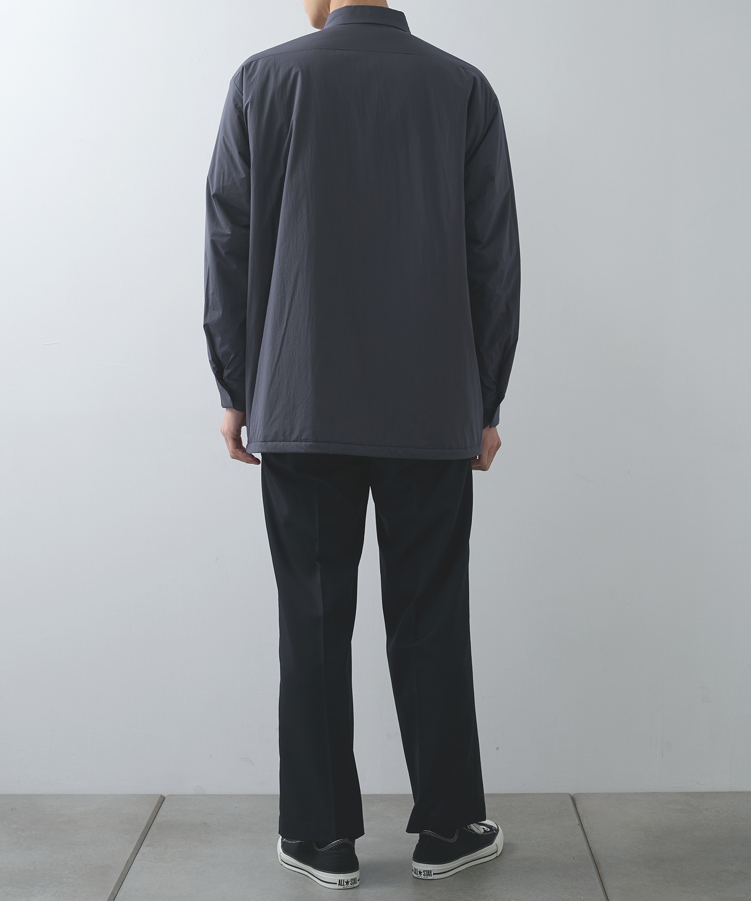 2252-BL20-003 PADDED OVERSHIRT N.HOOLYWOOD