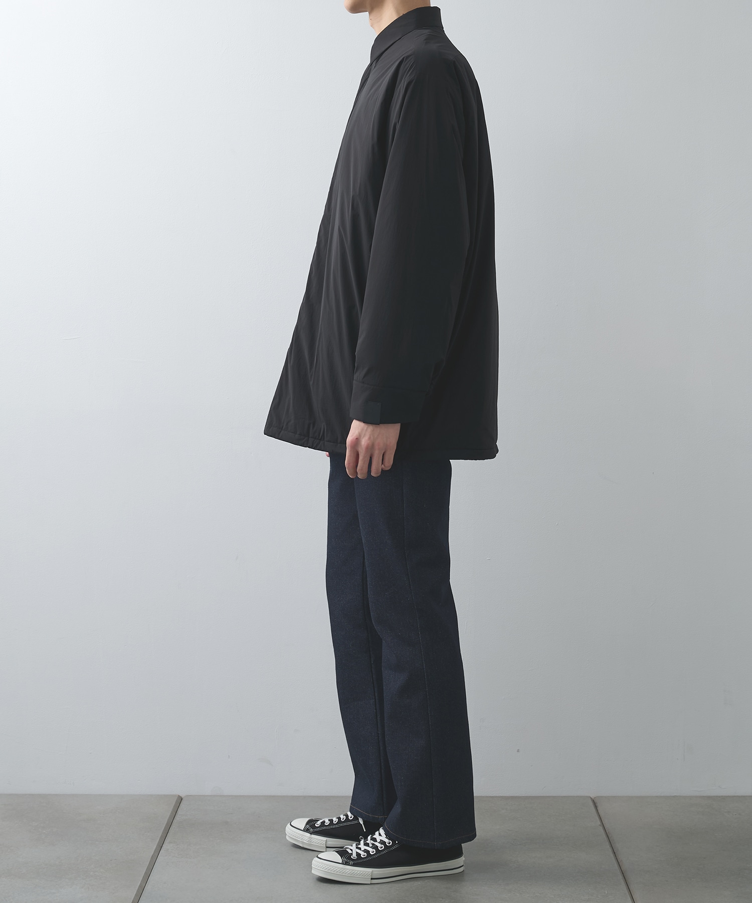 2252-BL20-003 PADDED OVERSHIRT N.HOOLYWOOD