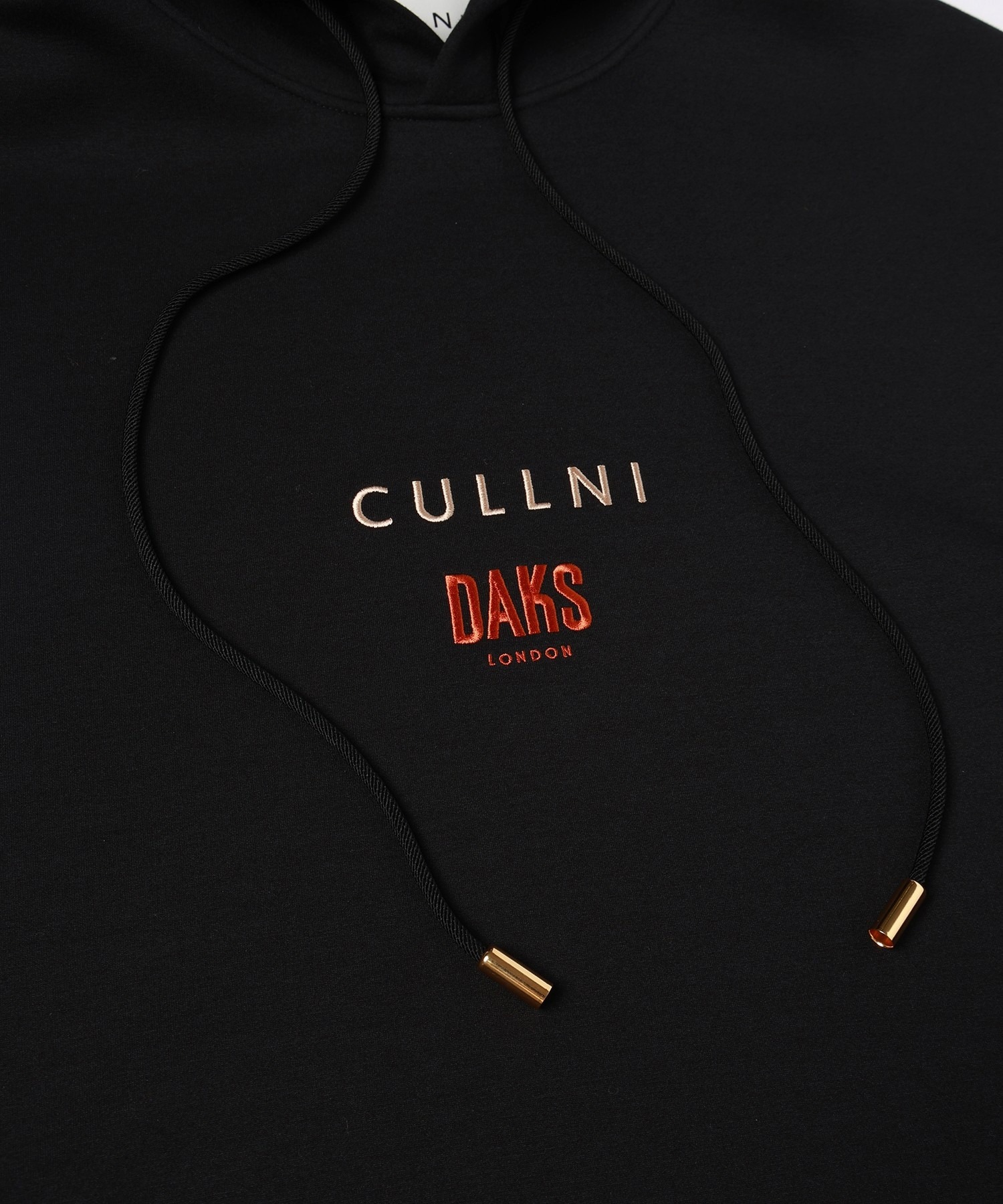 CULLNI for DAKS LONDON Logo Embroidery Hoodie CULLNI