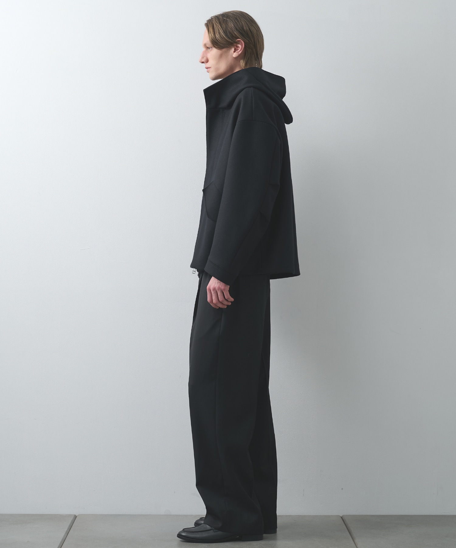 Super140 Wool Melton Short Mods STUDIOUS