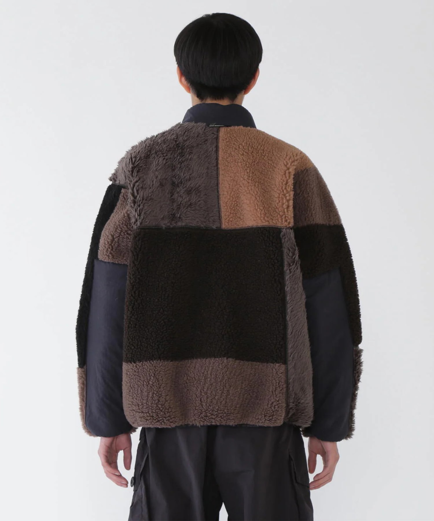 Mix boa jacket and wander