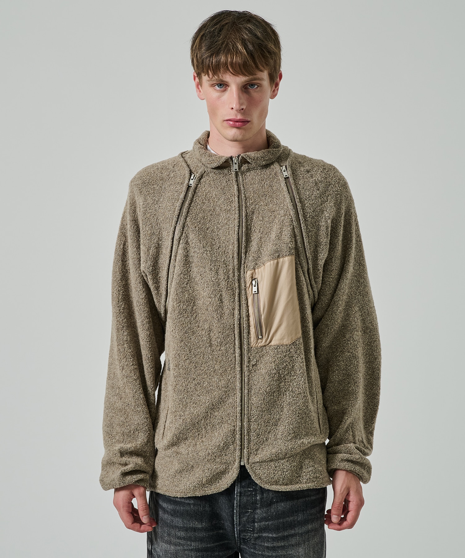 BOA ZIP JACKET SUGARHILL