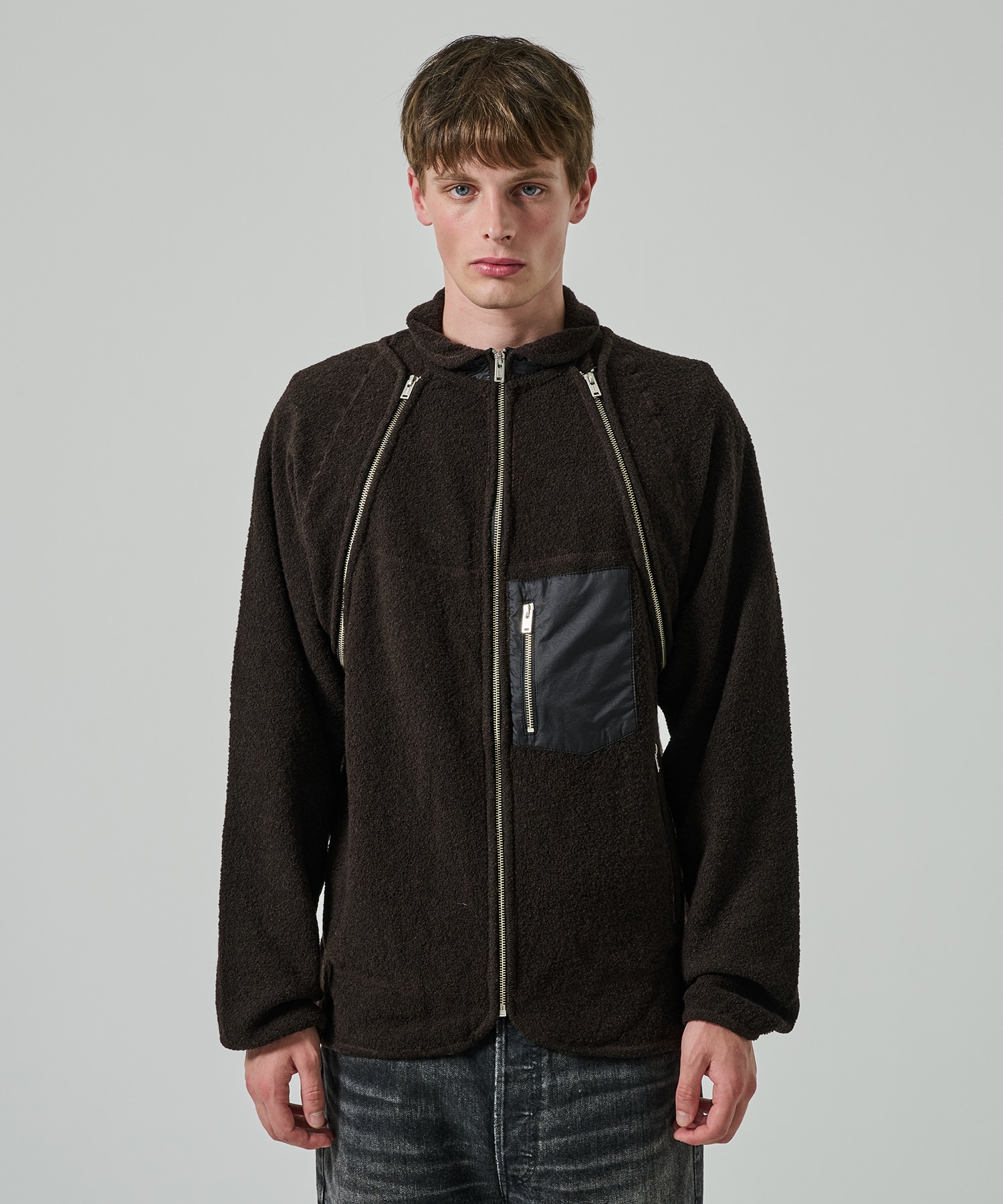 BOA ZIP JACKET SUGARHILL