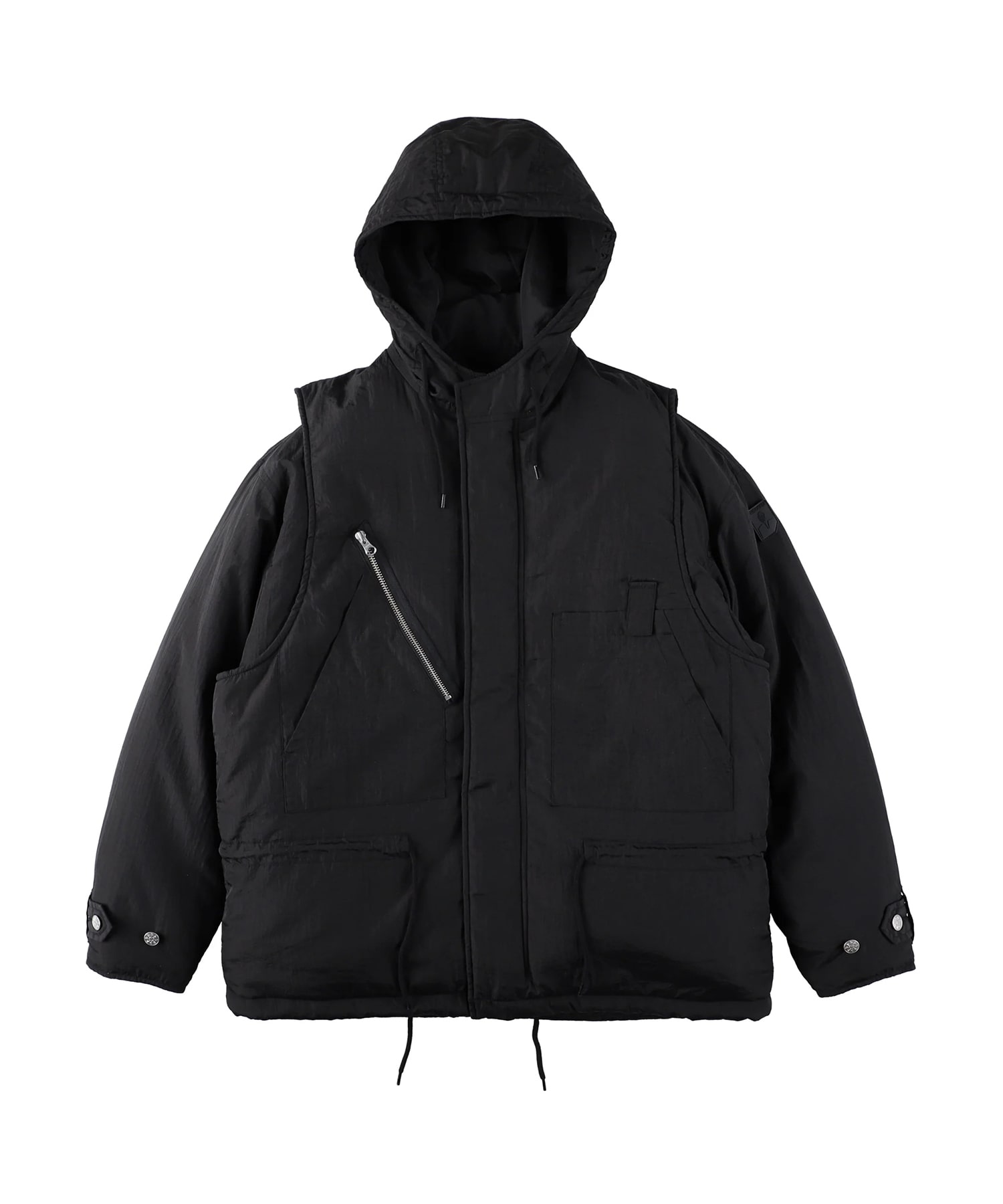 DOUBLE CUSHY HOODED JACKET PHINGERIN