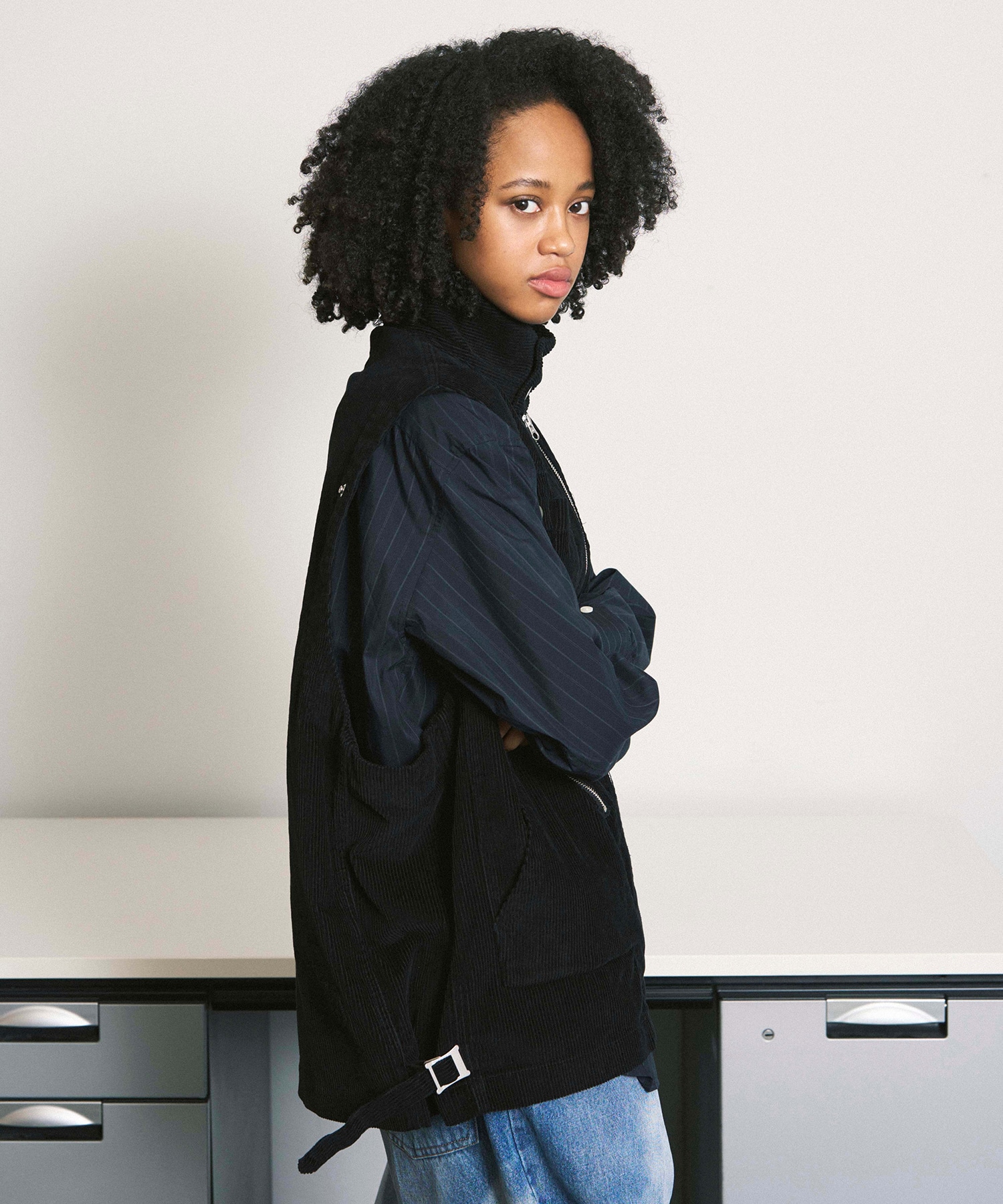 DOUBLE CORD JACKET PHINGERIN