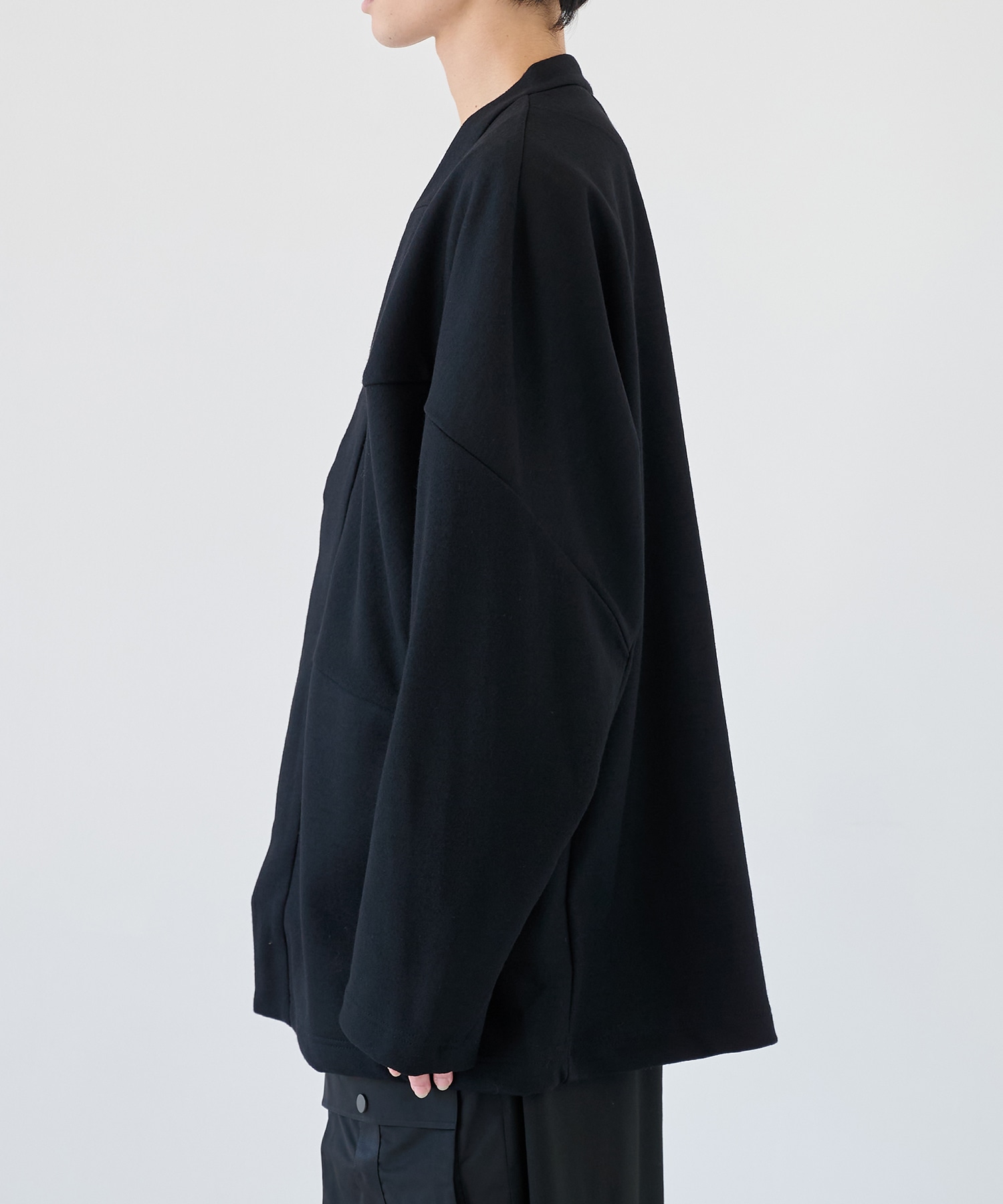 WOOL MELTON CARDIGAN White Mountaineering