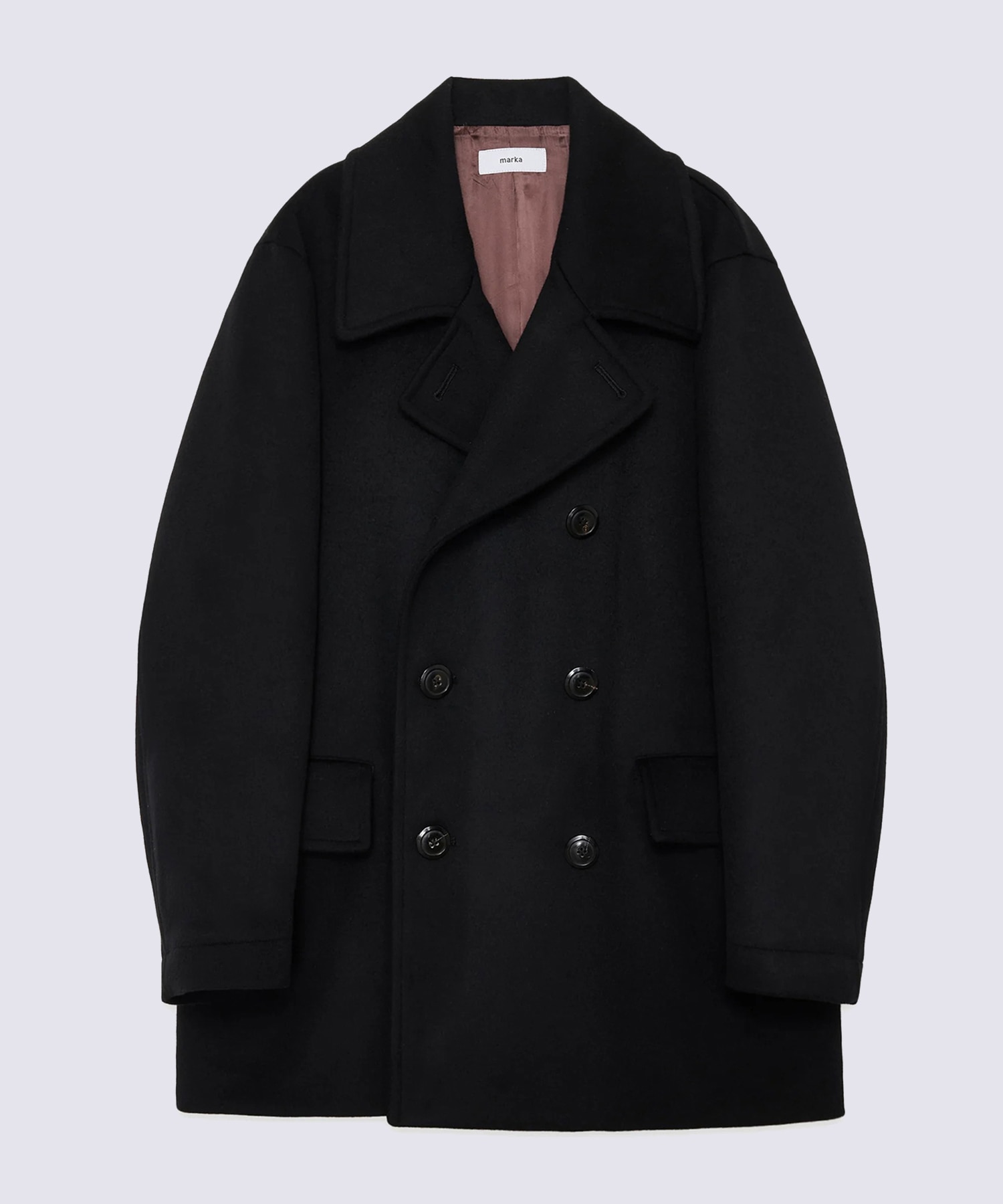 ウールシルクカシミヤビーバー / ブリッジコート MARKAWARE/marka