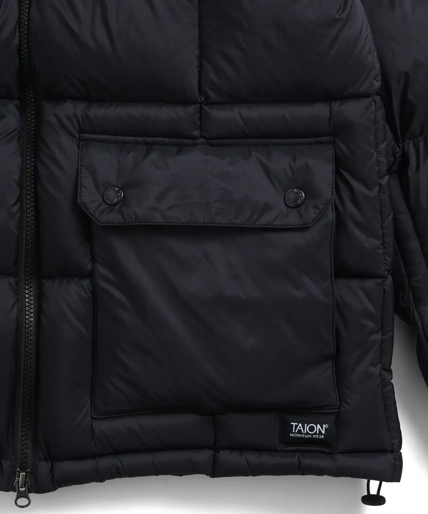 MOUNTAIN HI-NECK VOLUME DOWN JACKET TAION