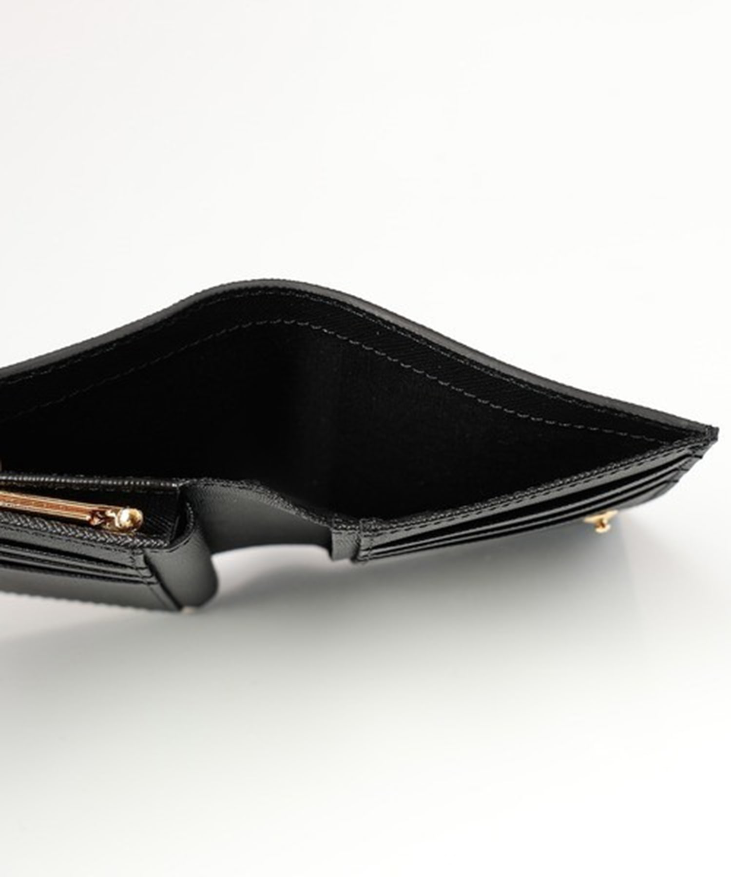 Leather Mini wallet With A Clasp CULLNI