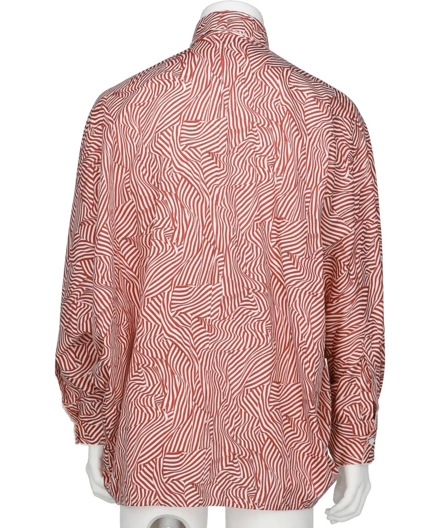 クレイジーストライプドルマンシャツ sulvam