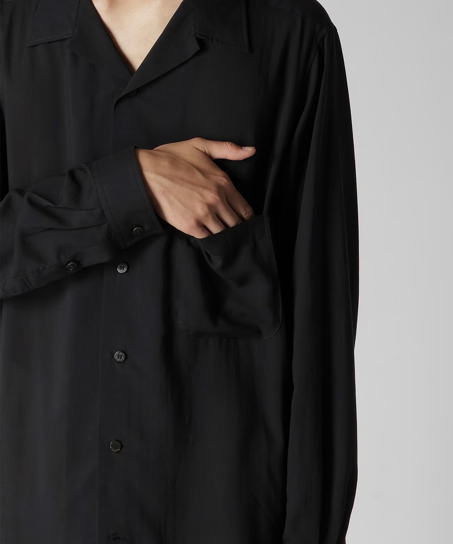 開襟左胸ポケットB Y's for men