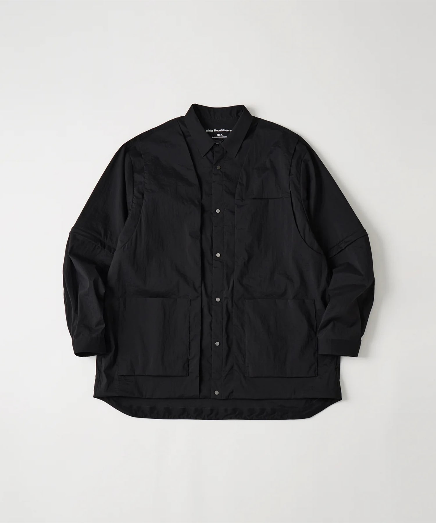 ZIP OFF LAYERED SHIRT White Mountaineering