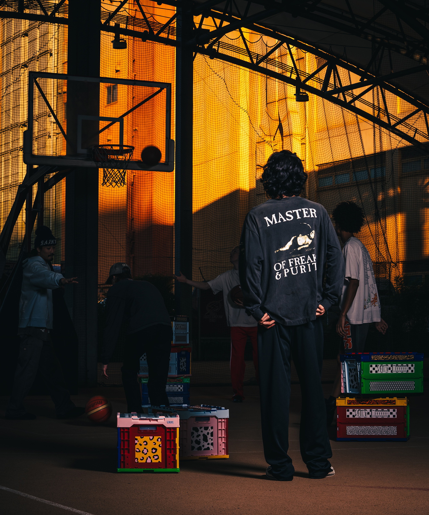 SM-MK8-0000-028/LS T-SHIRT/MEDUSA/BLACK SAINT M××××××