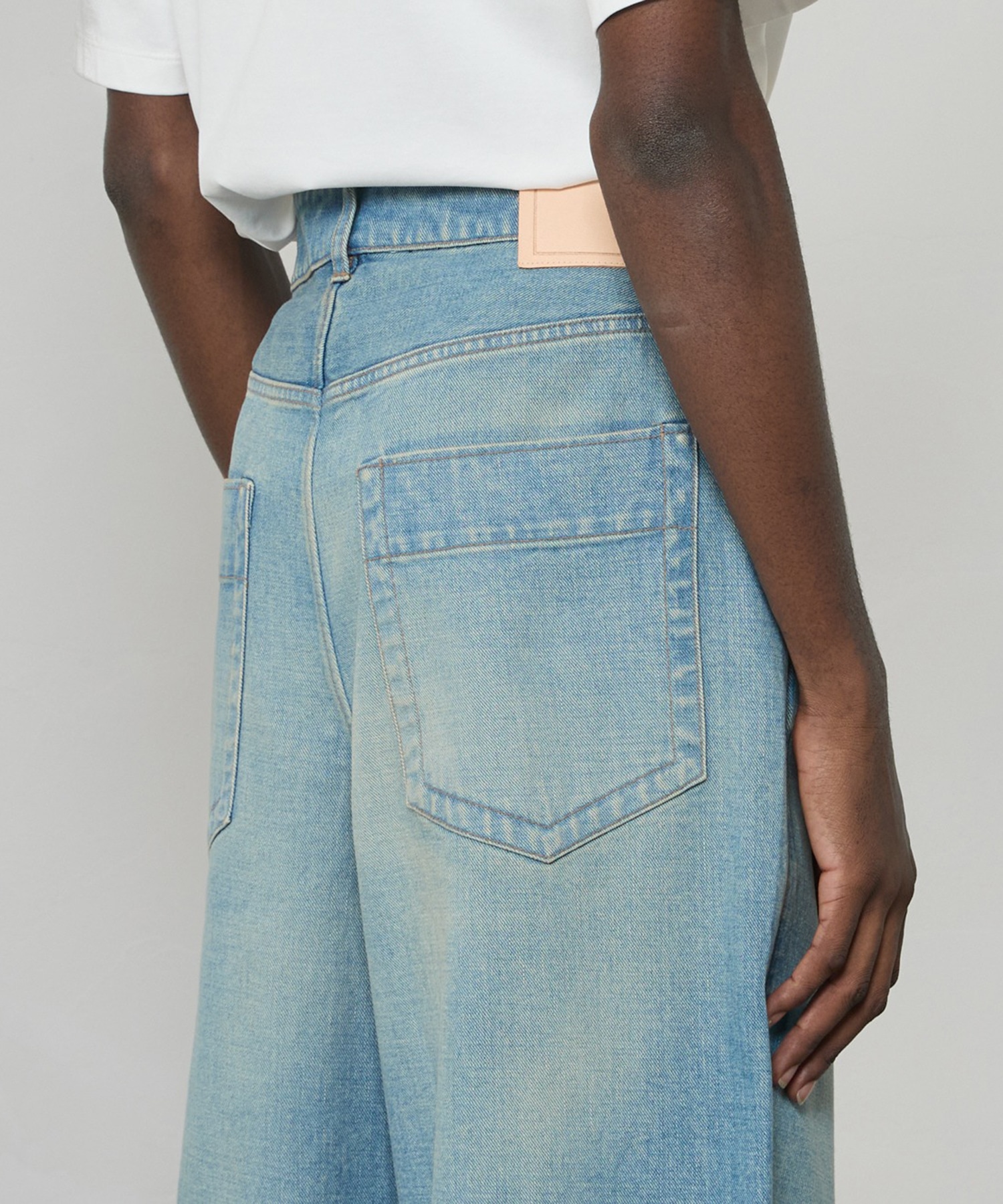 RERACS WIDE BALLEL DENIM THE RERACS