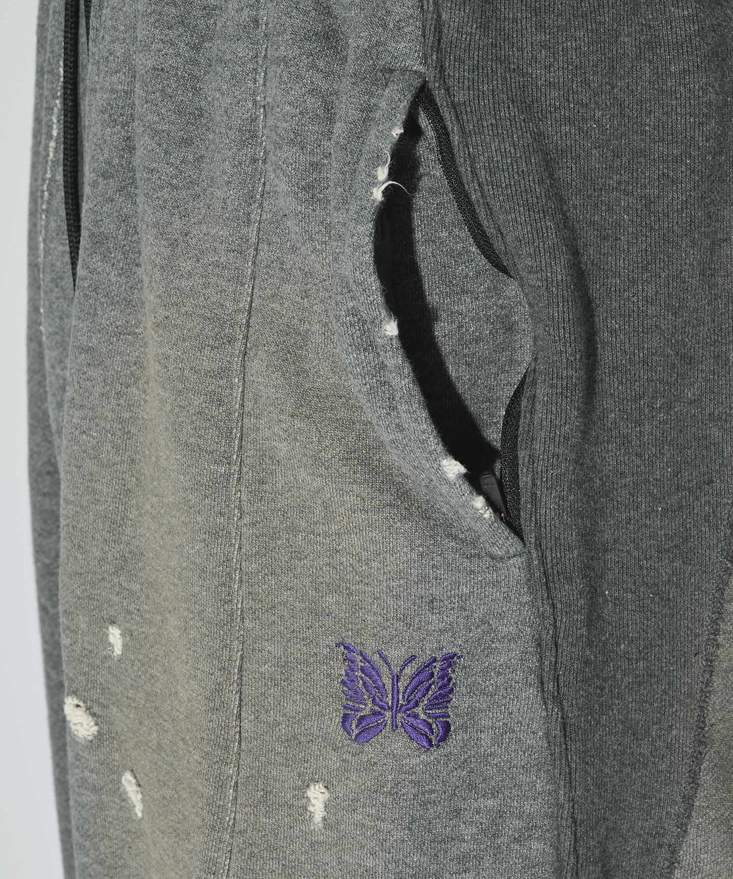 別注 Deconstructed H.D. Sweat Pant - Cotton French Terry NEEDLES