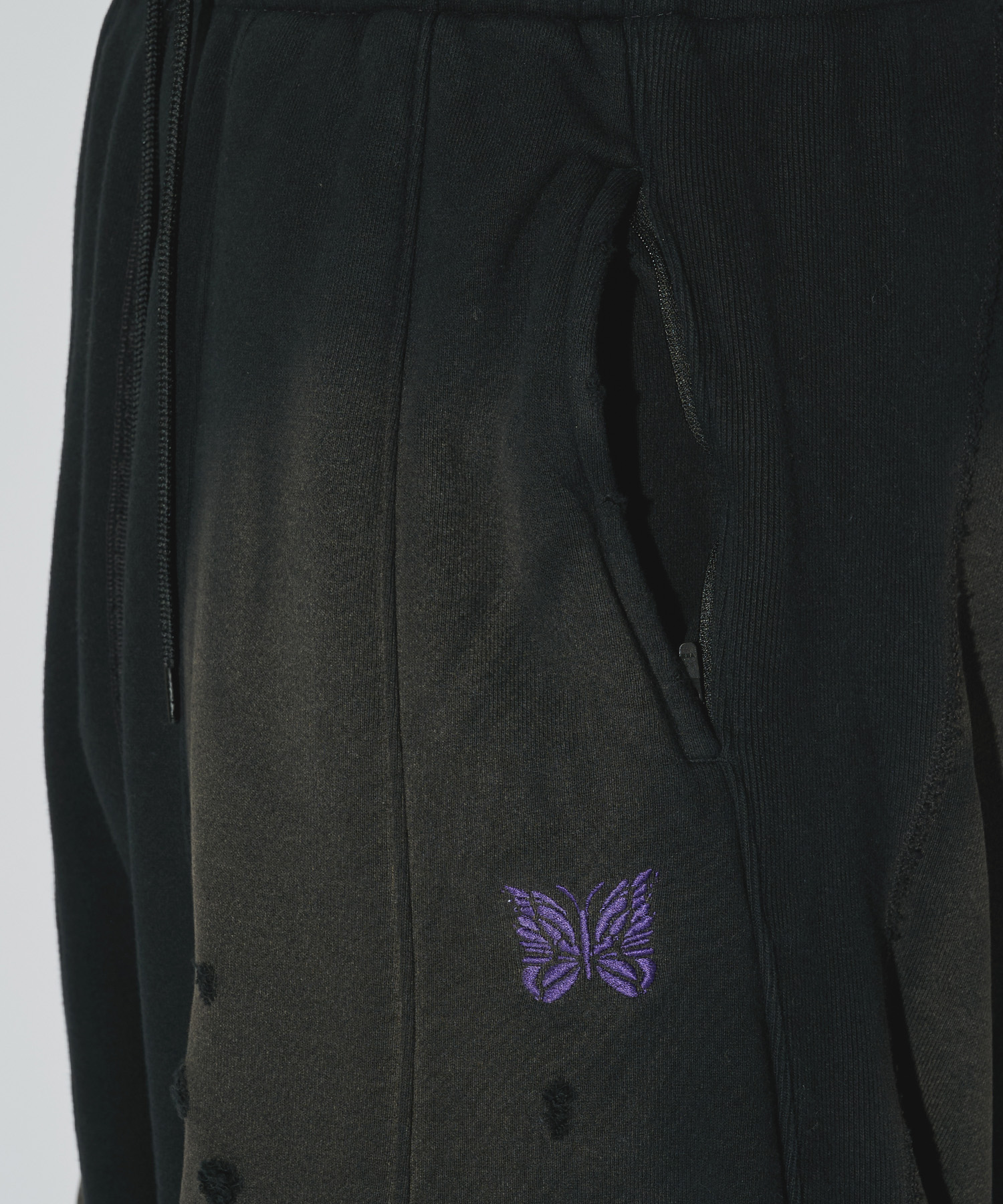 別注 Deconstructed H.D. Sweat Pant - Cotton French Terry NEEDLES