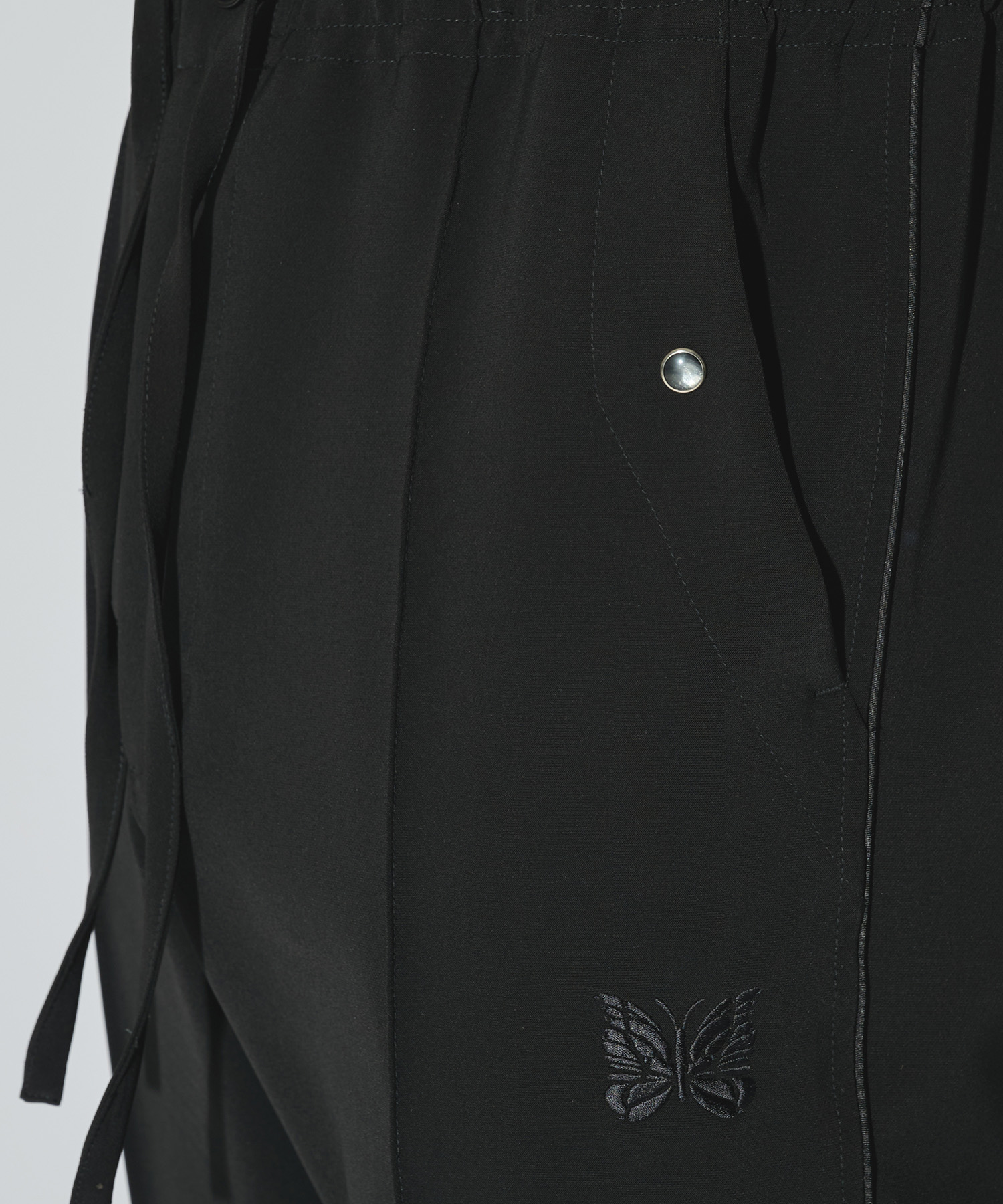 別注 Piping Cowboy Pant - PE/PU Double Cloth NEEDLES