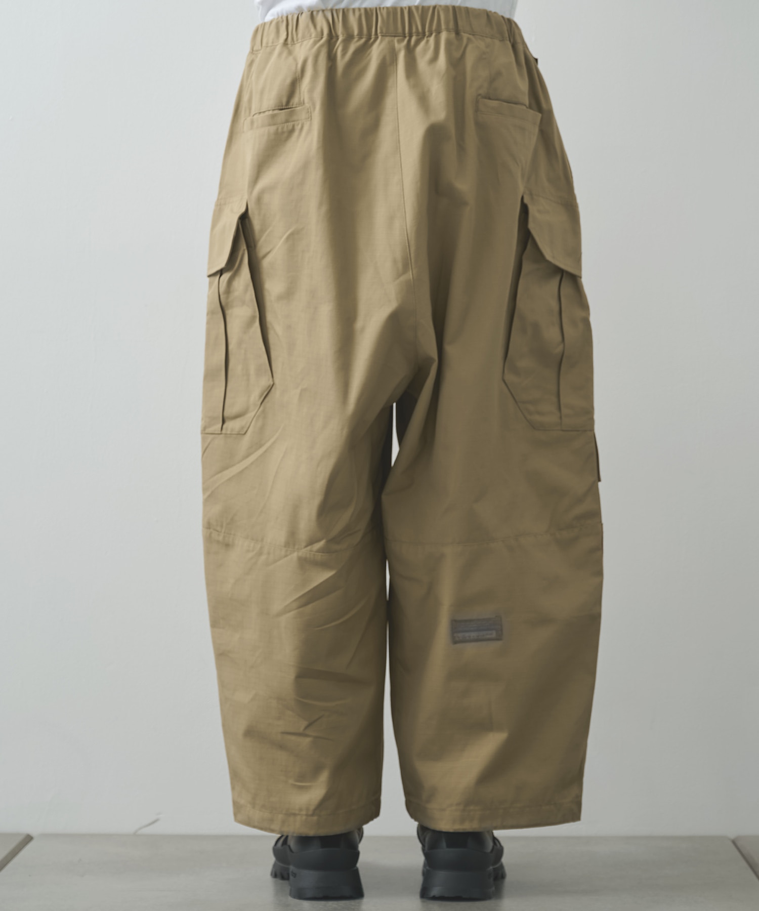 THE CHANGING LENGTH/HEM CROPPED CARGO PANTS POLIQUANT