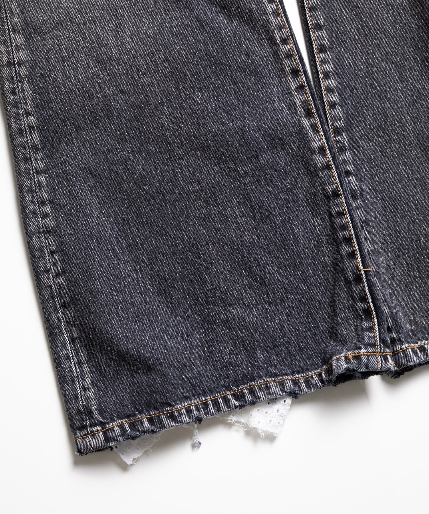 Faded Memory Denim Pants KHOKI