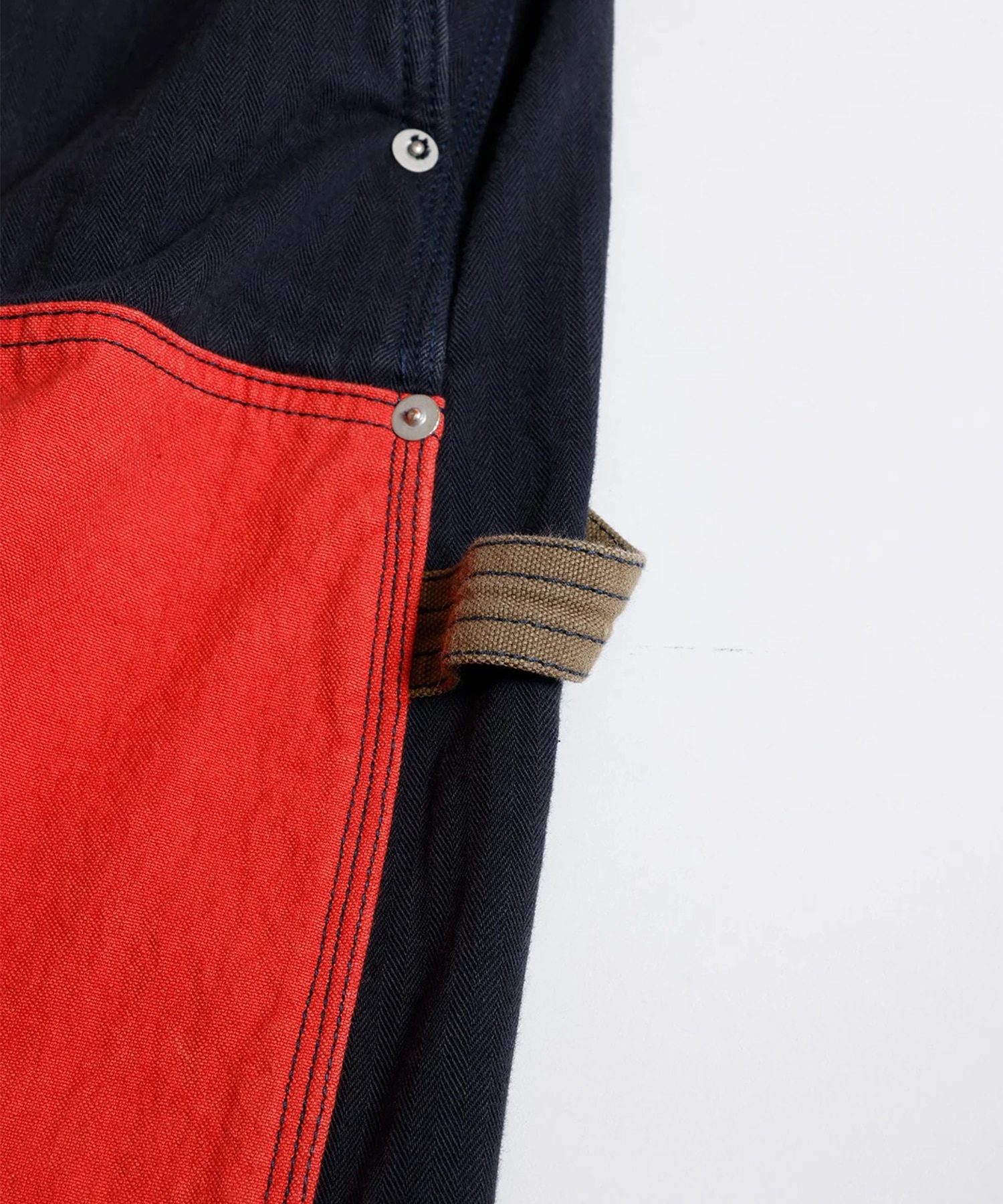 PATCHWORK DOUBLE KNEE PANTS RINSE FDMTL