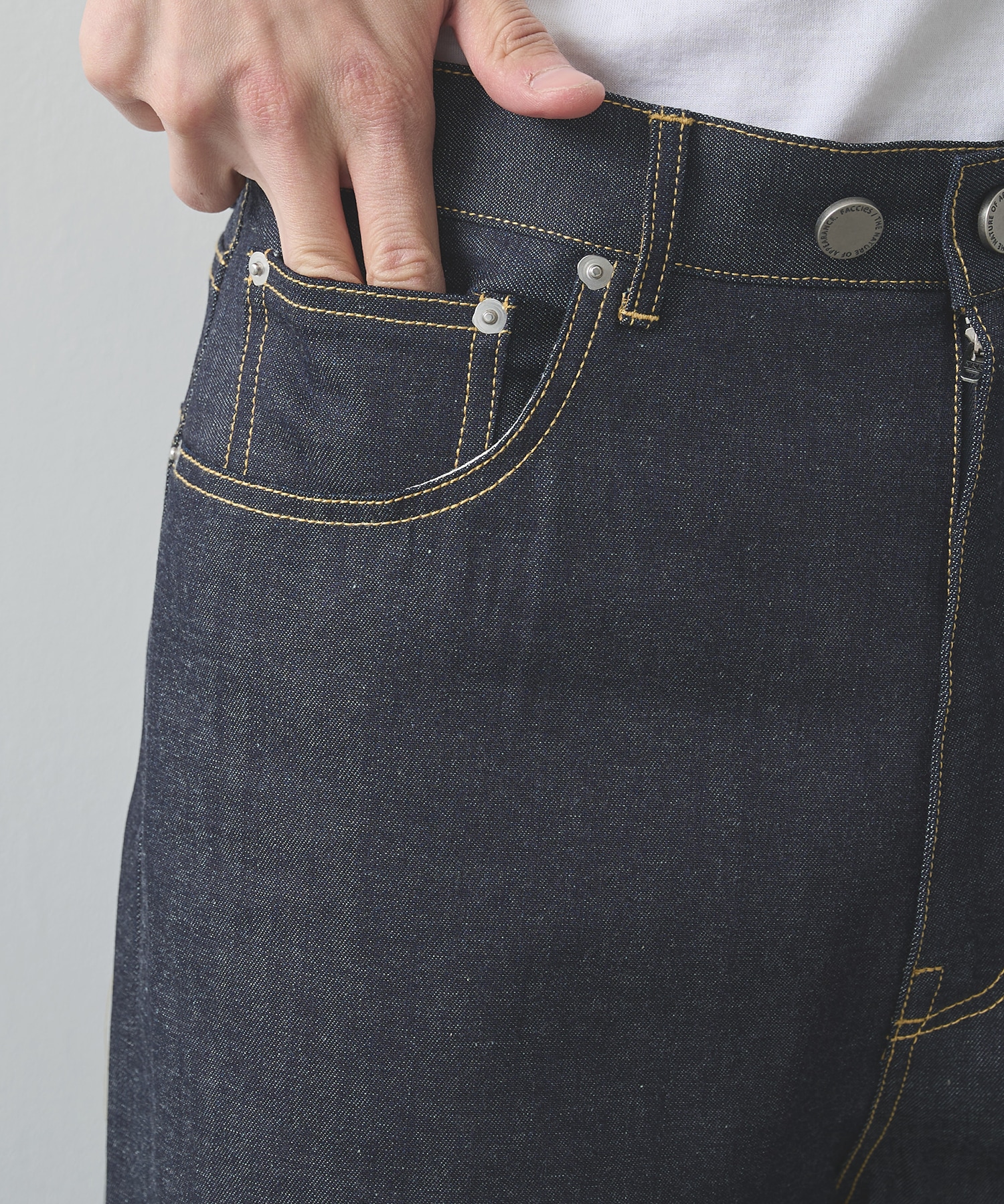 RIGID LIGHT OZ DENIME BAGGY PANTS FACCIES