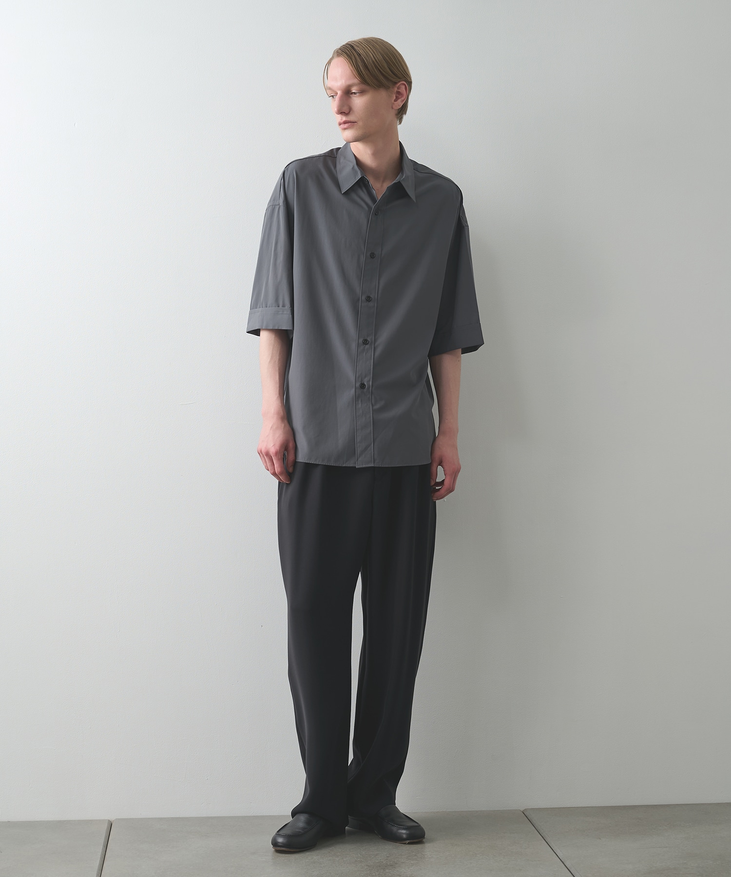 Dry Double Cloth 3Tuck Semi Wide Pant CULLNI