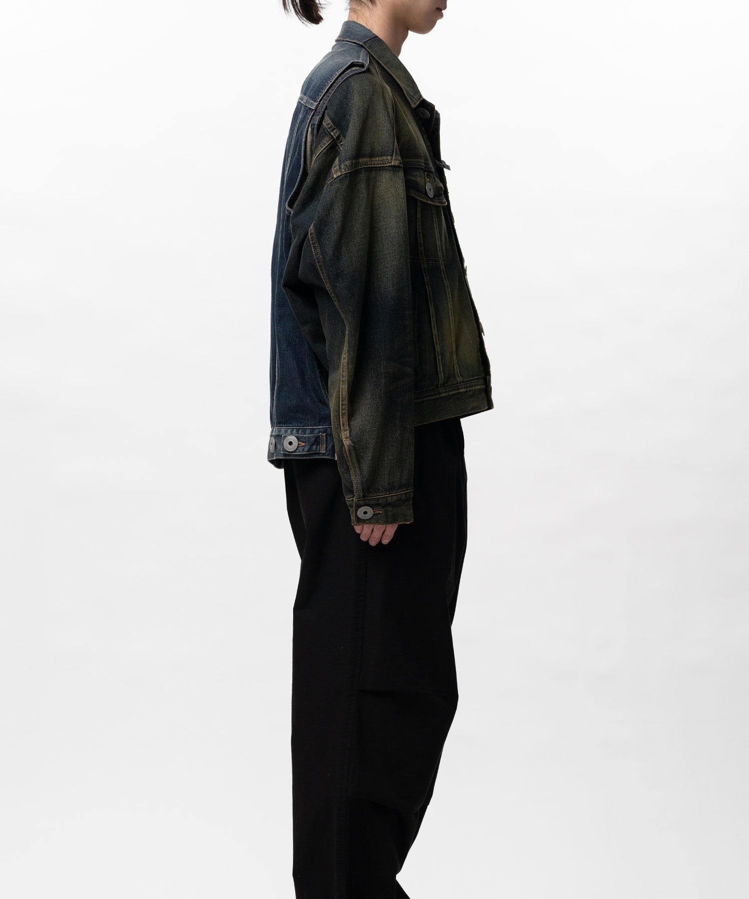 A16BL023 DENIM JACKET Maison MIHARA YASUHIRO