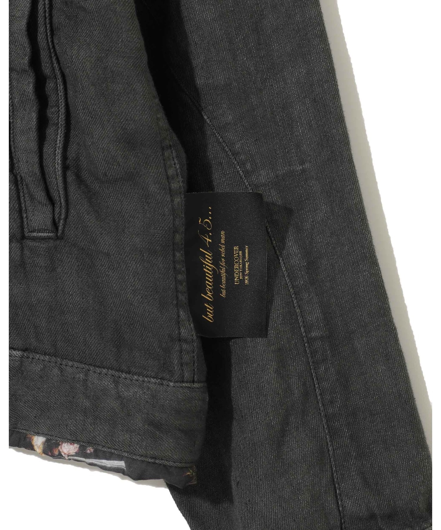 UC1F4204-2　リネンブルゾン UNDERCOVER