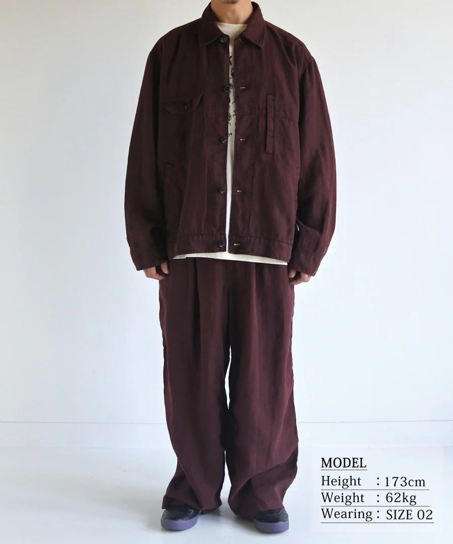 SULFUR DYED LINEN UTILITY JACKET ANACHRONORM