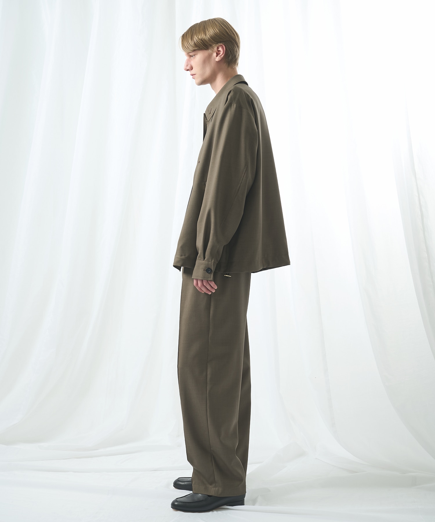 別注 Gabardine Coach Jacket CULLNI