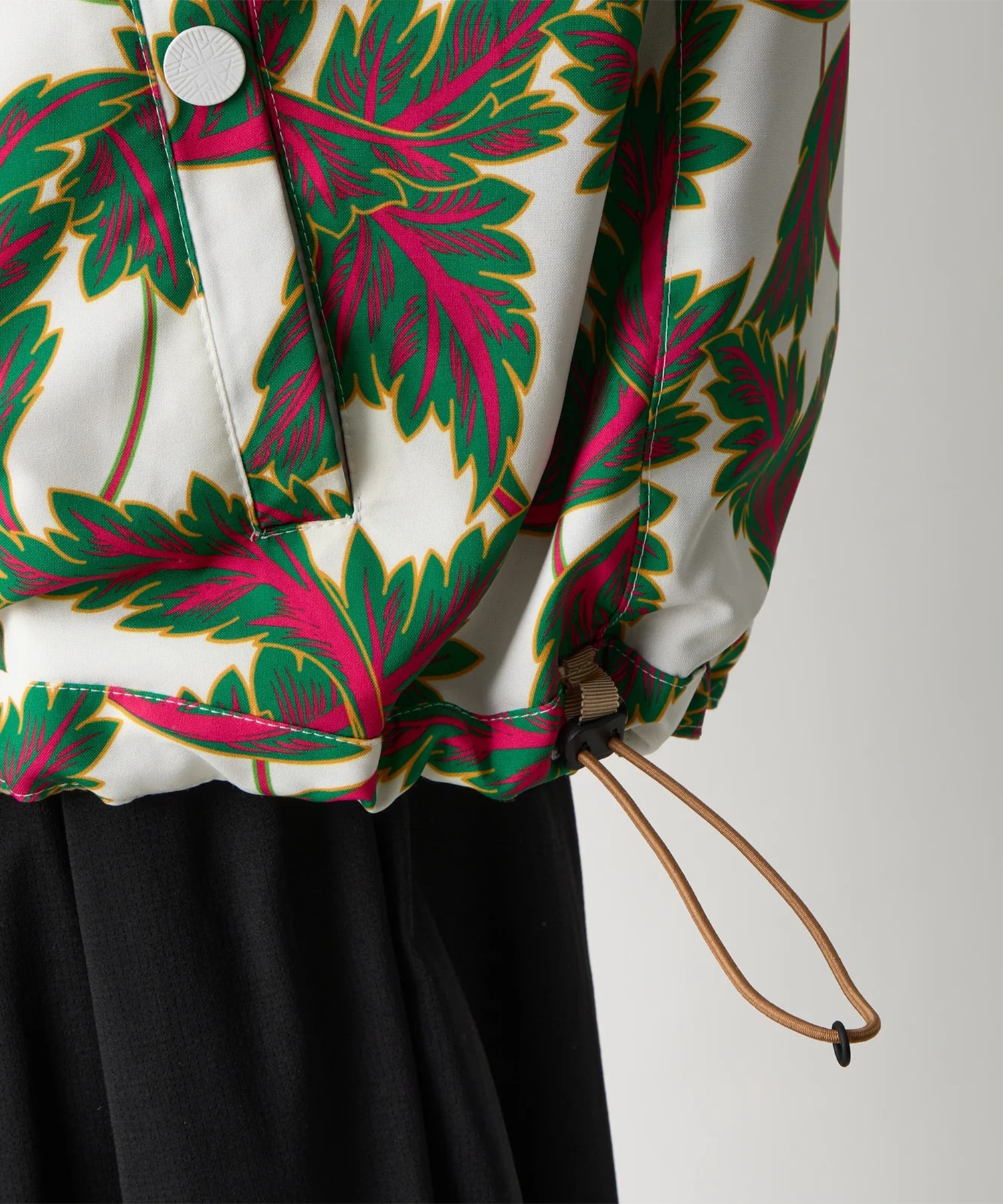 BOTANICAL PATTERN REVERSIBLE BLOUSON White Mountaineering