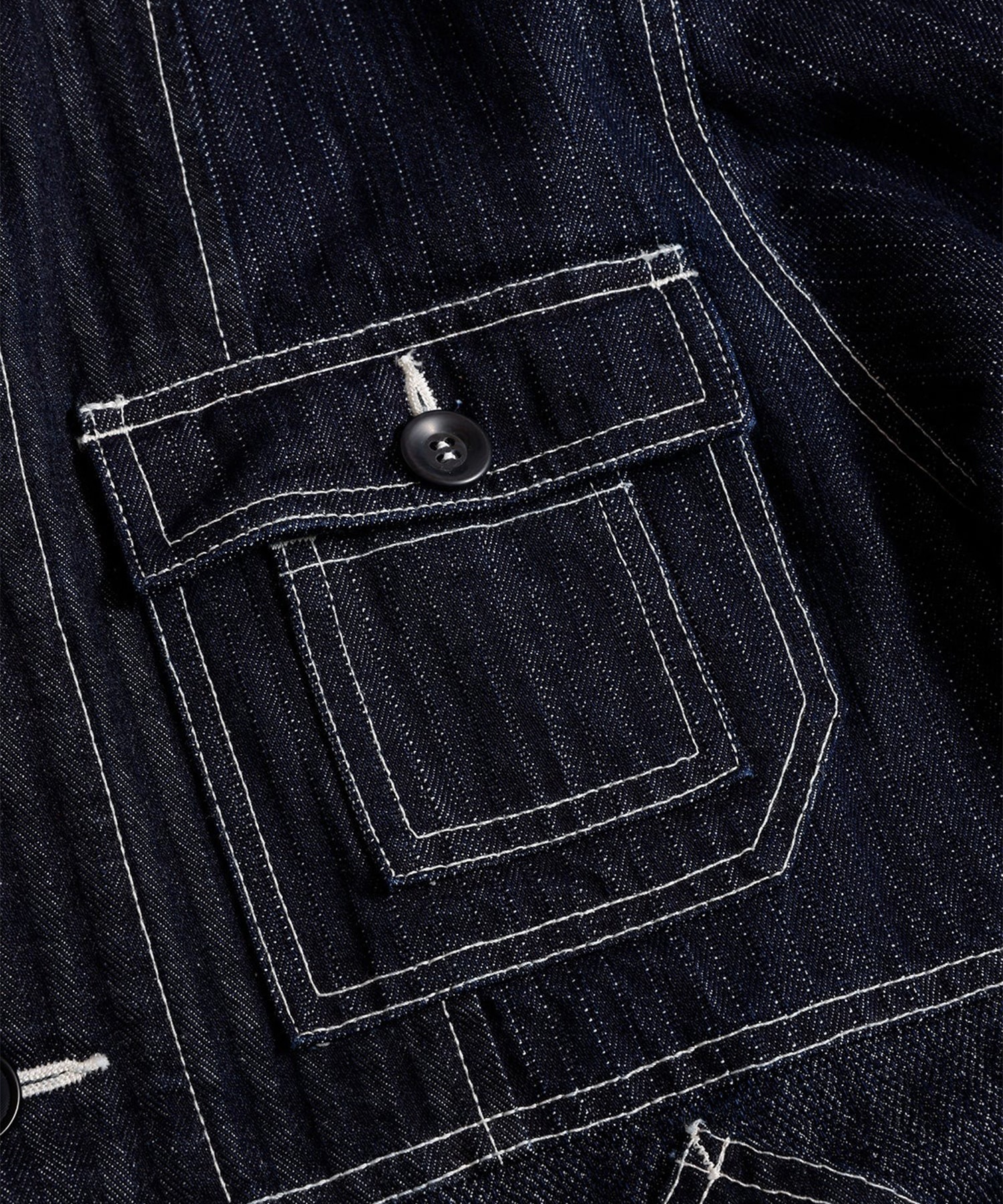 PACHWORK COVERALL JACKET RINSE FDMTL