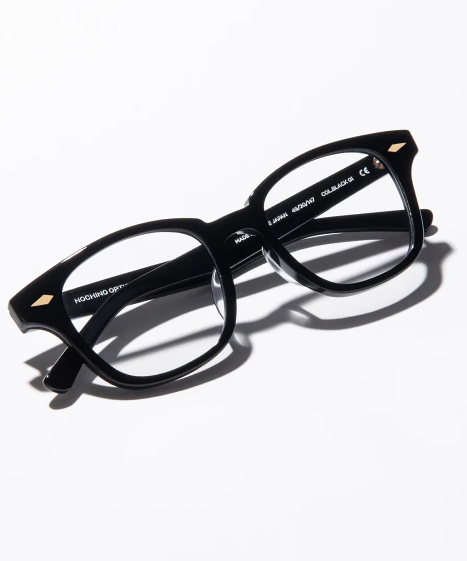 SANSUI #1 GLOSS BLACK × CLEAR to GREY NOCHINO OPTICAL