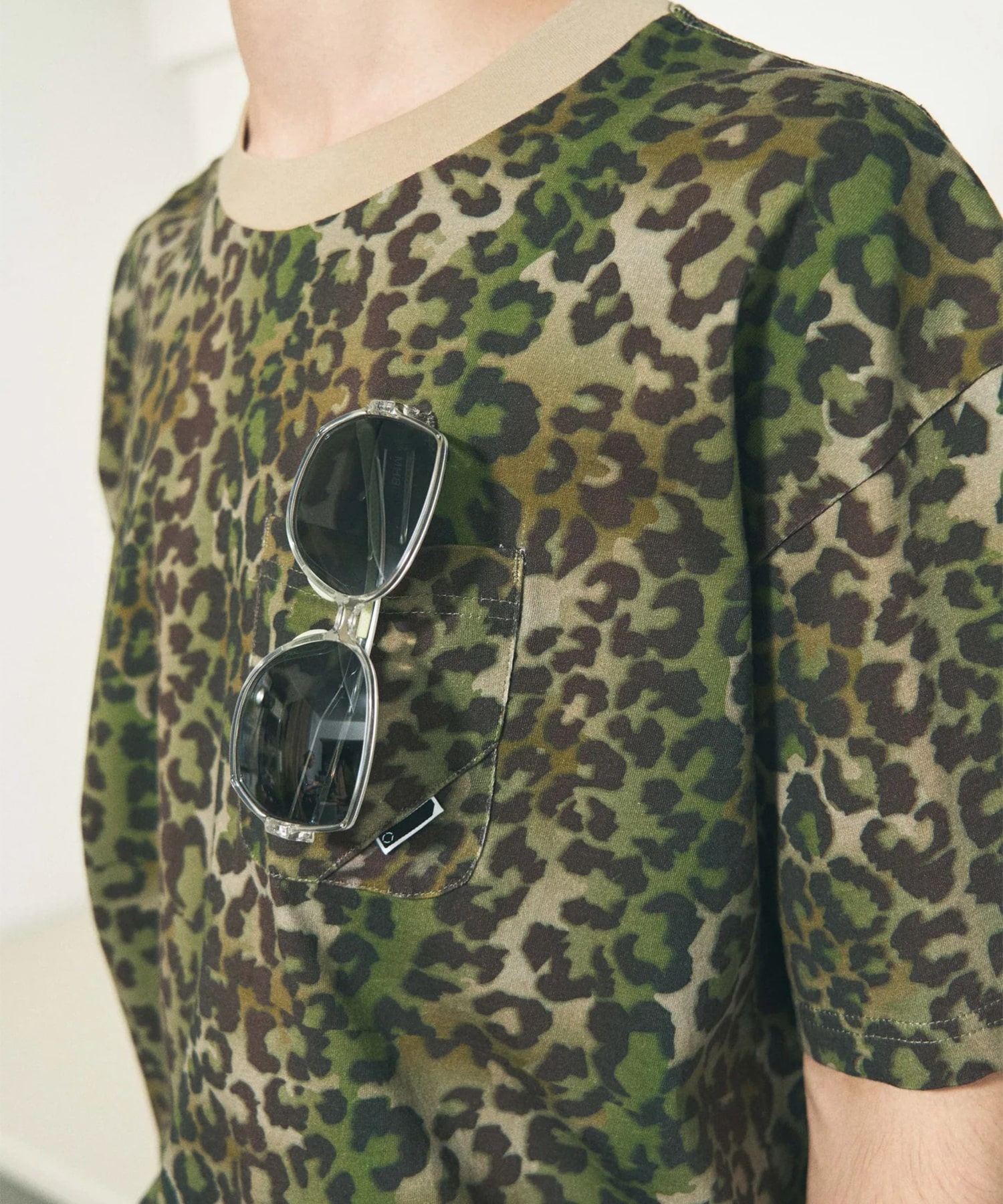 OPTICAL LOOP T-SHIRT LEOPARD PHINGERIN