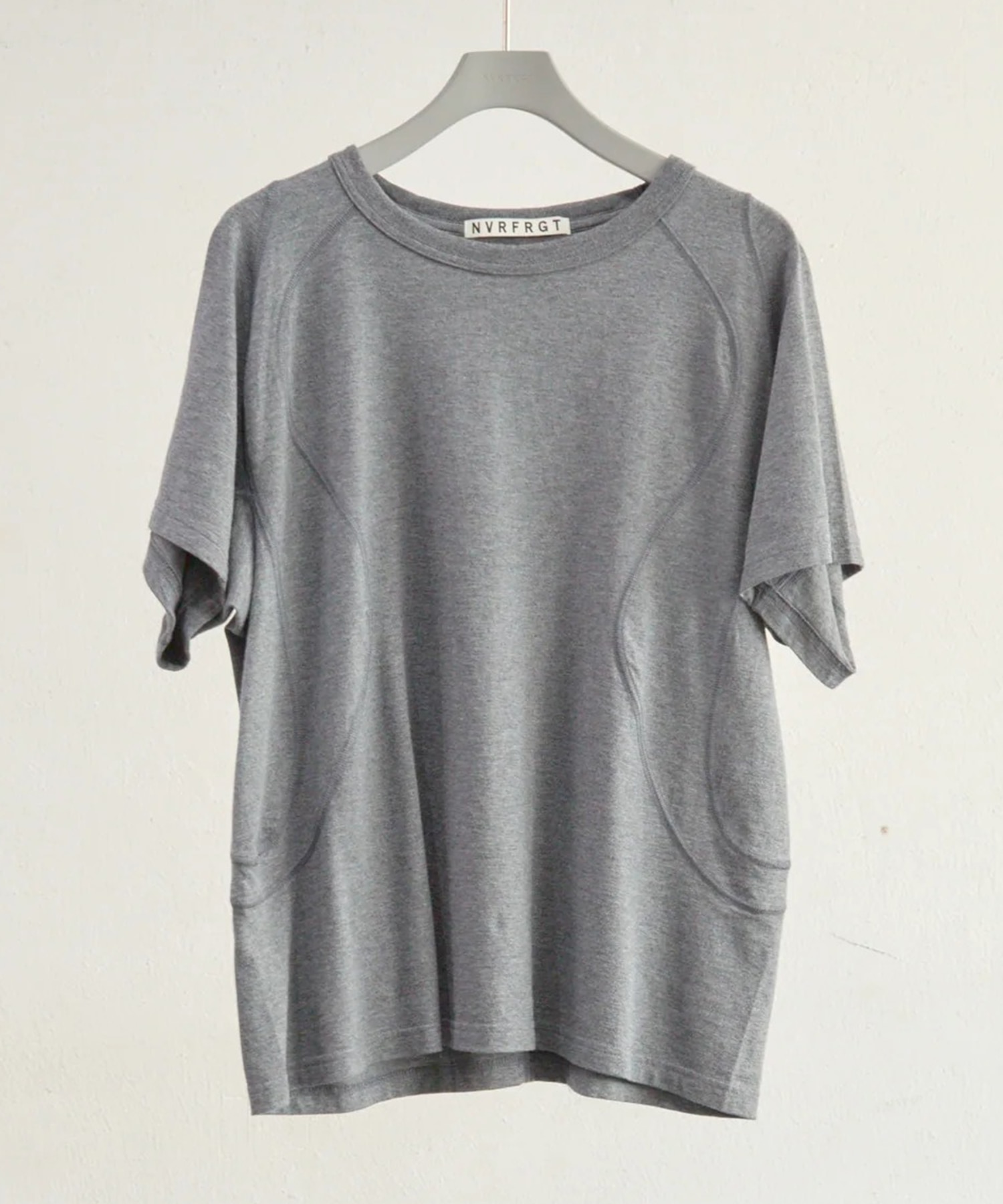 PANELLED HALF SLEEVE T-SHIRT NVRFRGT