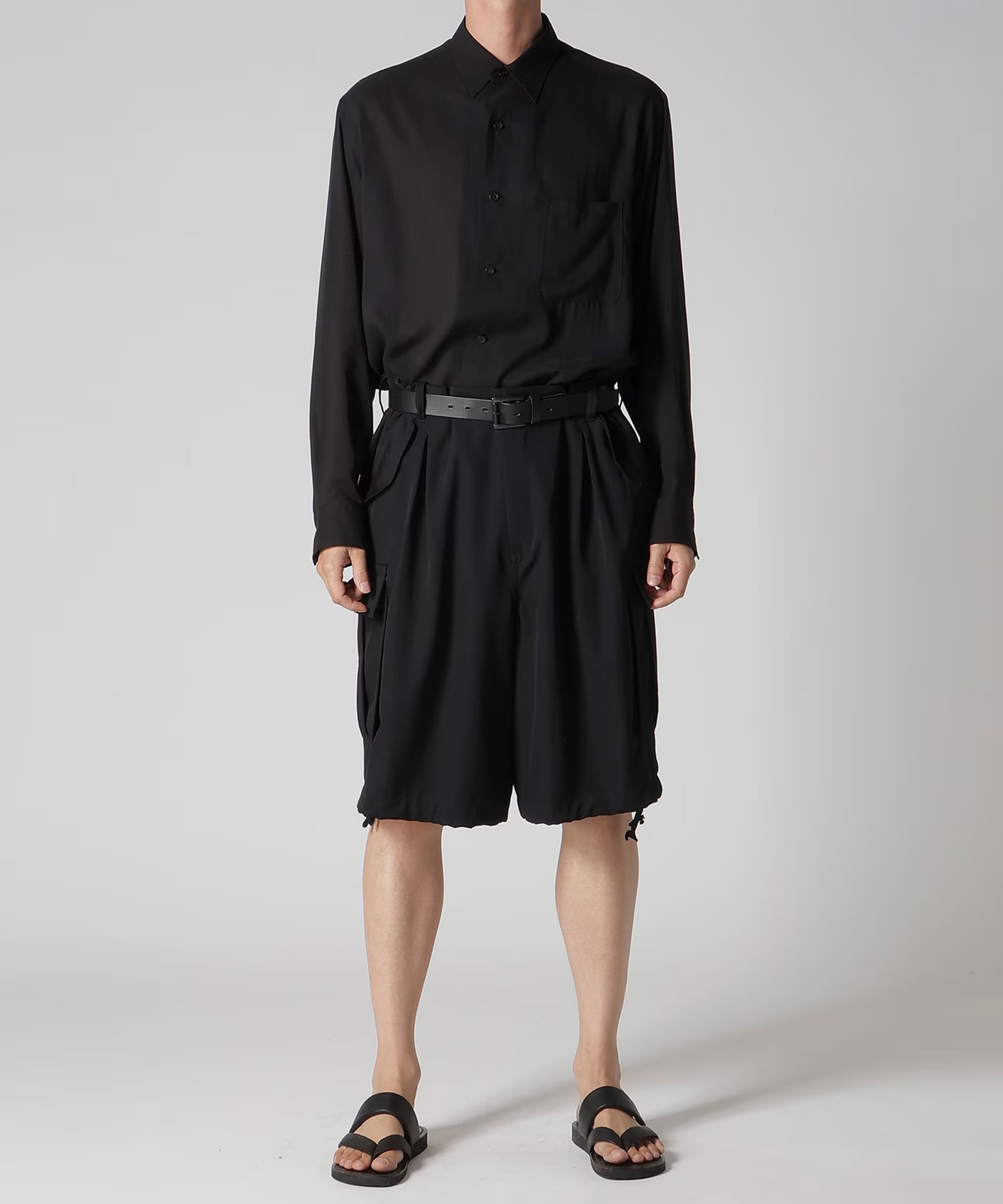 HK-P09-100 CARGO SHORTS Yohji Yamamoto