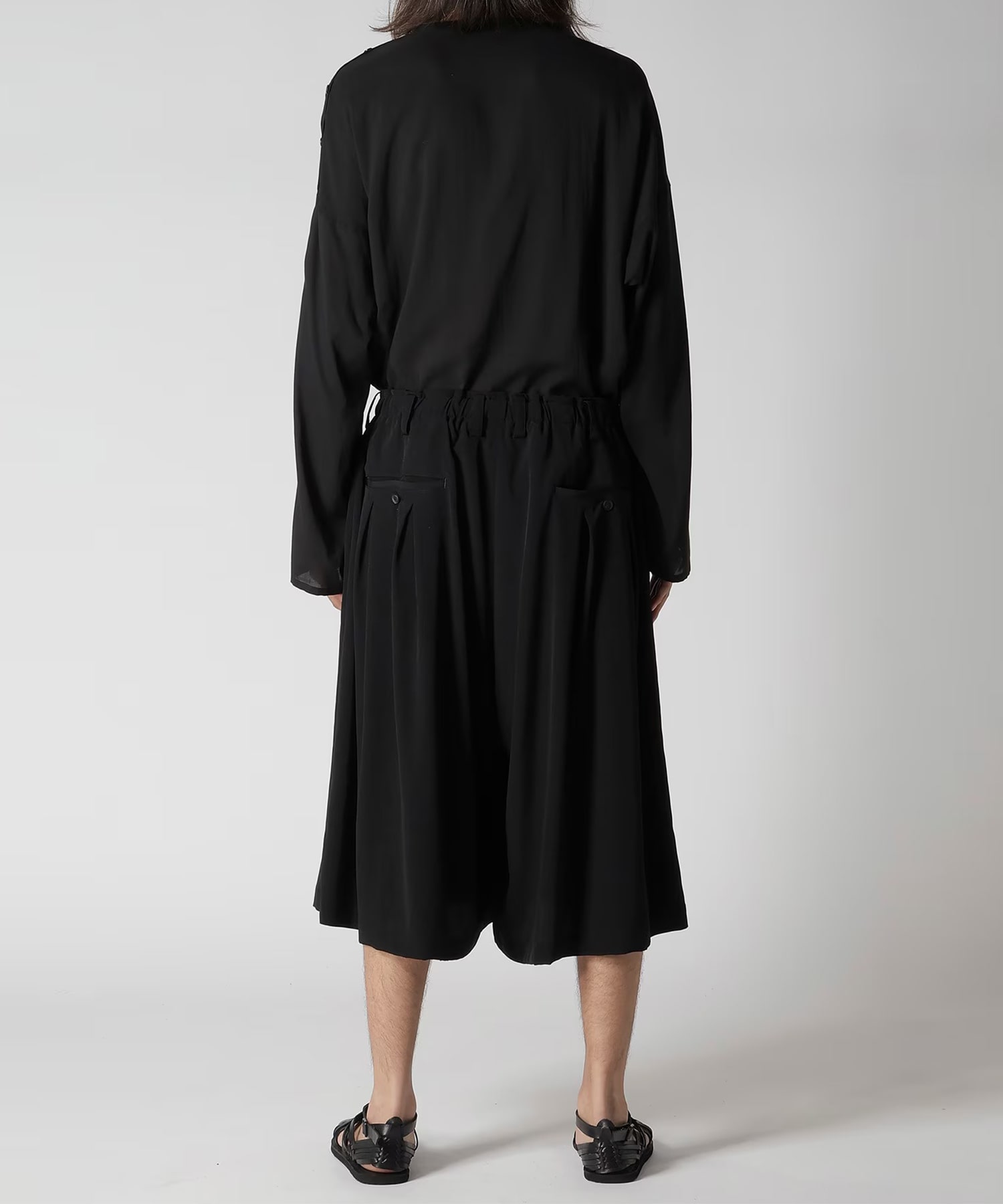 HK-P13-500 8 TUCKS SHORTS Yohji Yamamoto