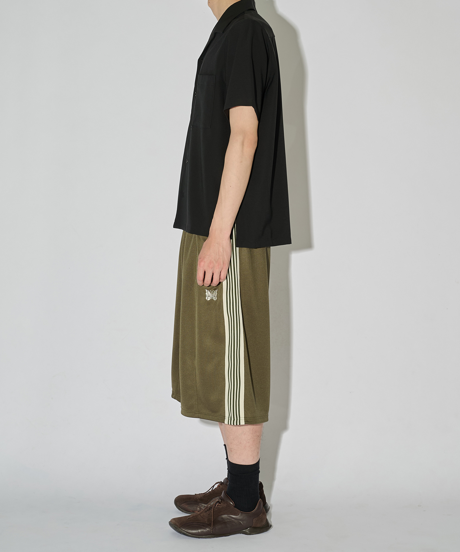 別注 H.D Track Short Pant - Poly Smooth NEEDLES